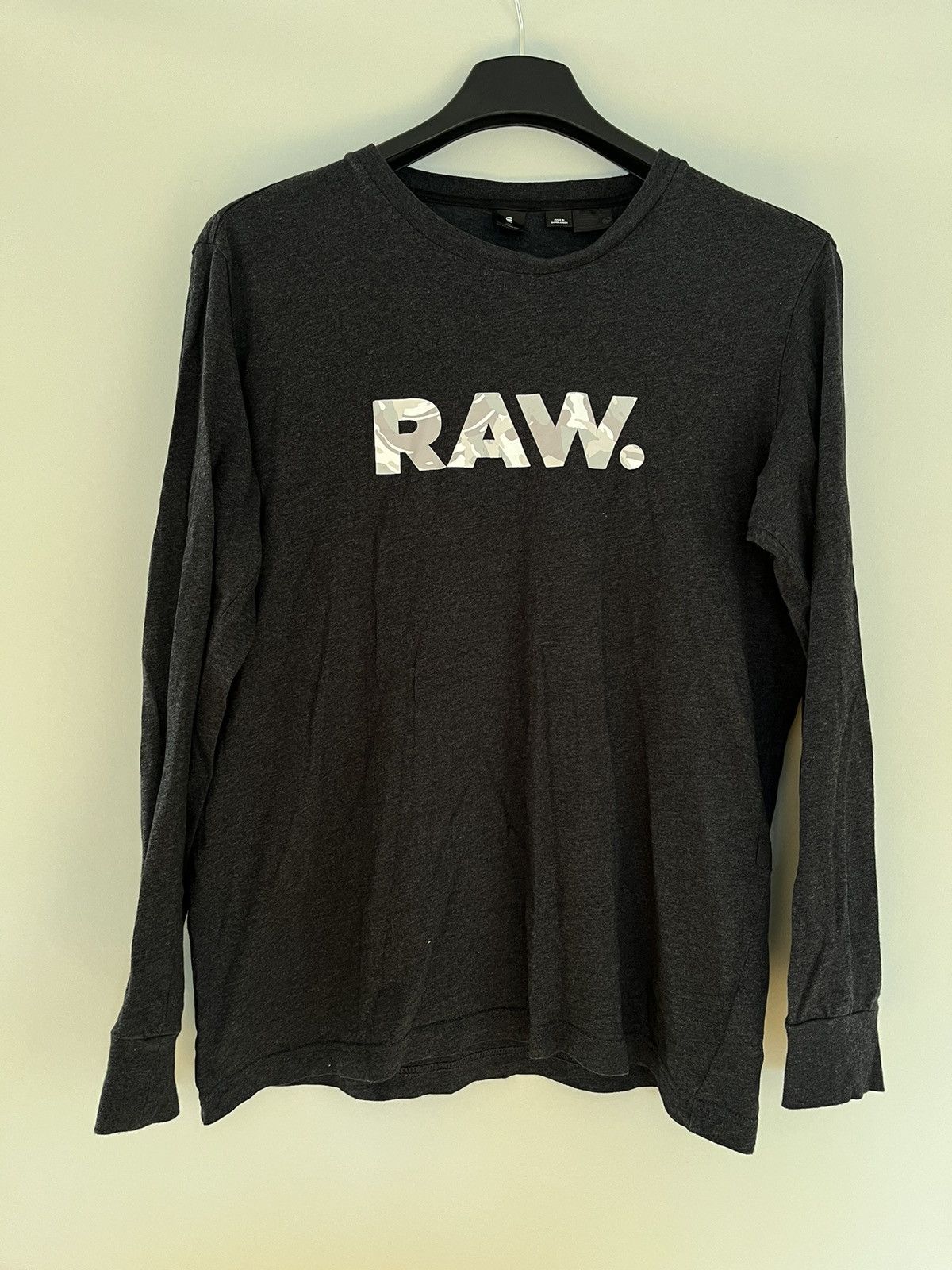 G-Star G star raw longsleeve center logo Size US M / EU 48-50 / 2 - 1 Thumbnail
