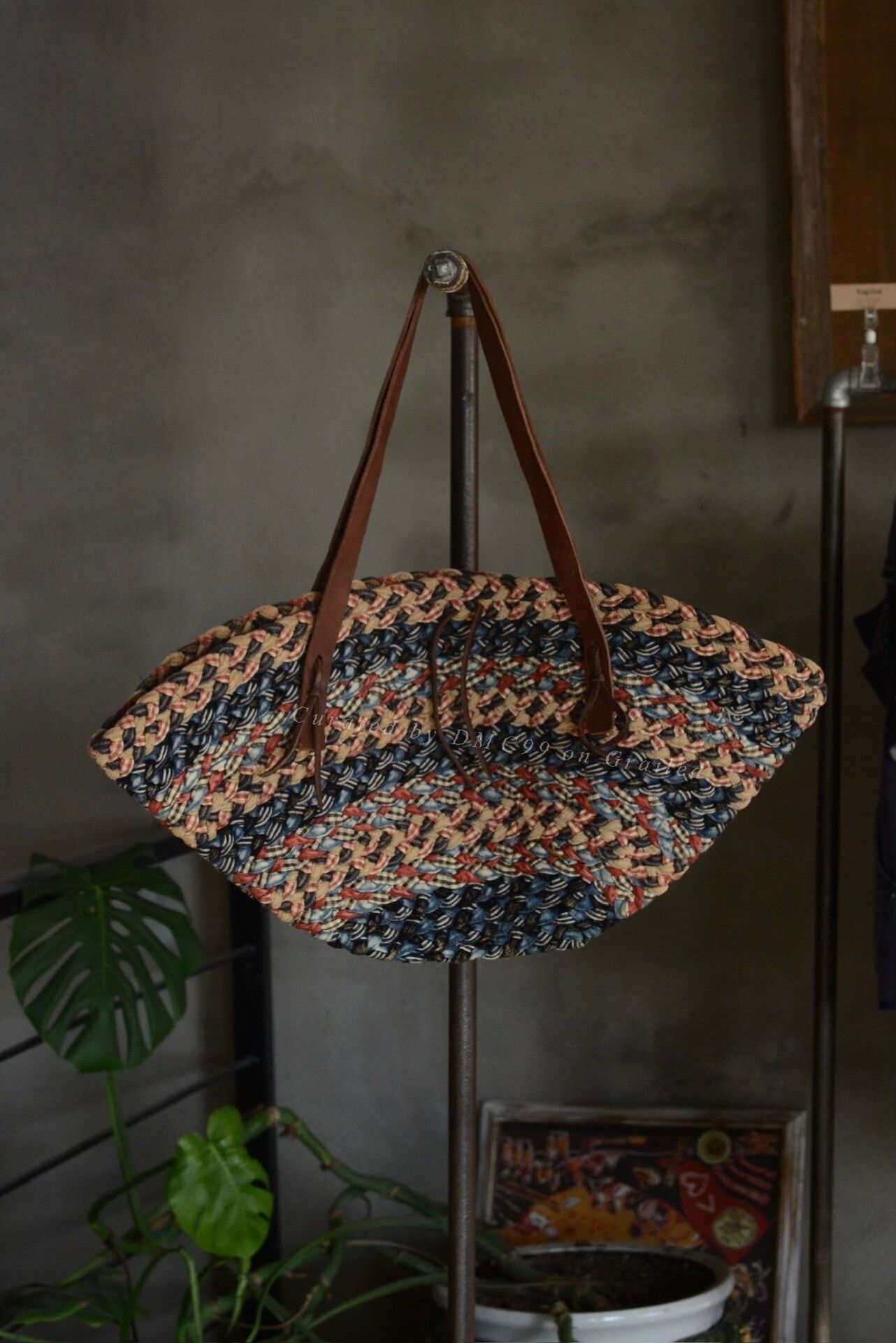 Kapital Kapital Patchwork Woven Large Shoulder Bag Size ONE SIZE - 1 Thumbnail