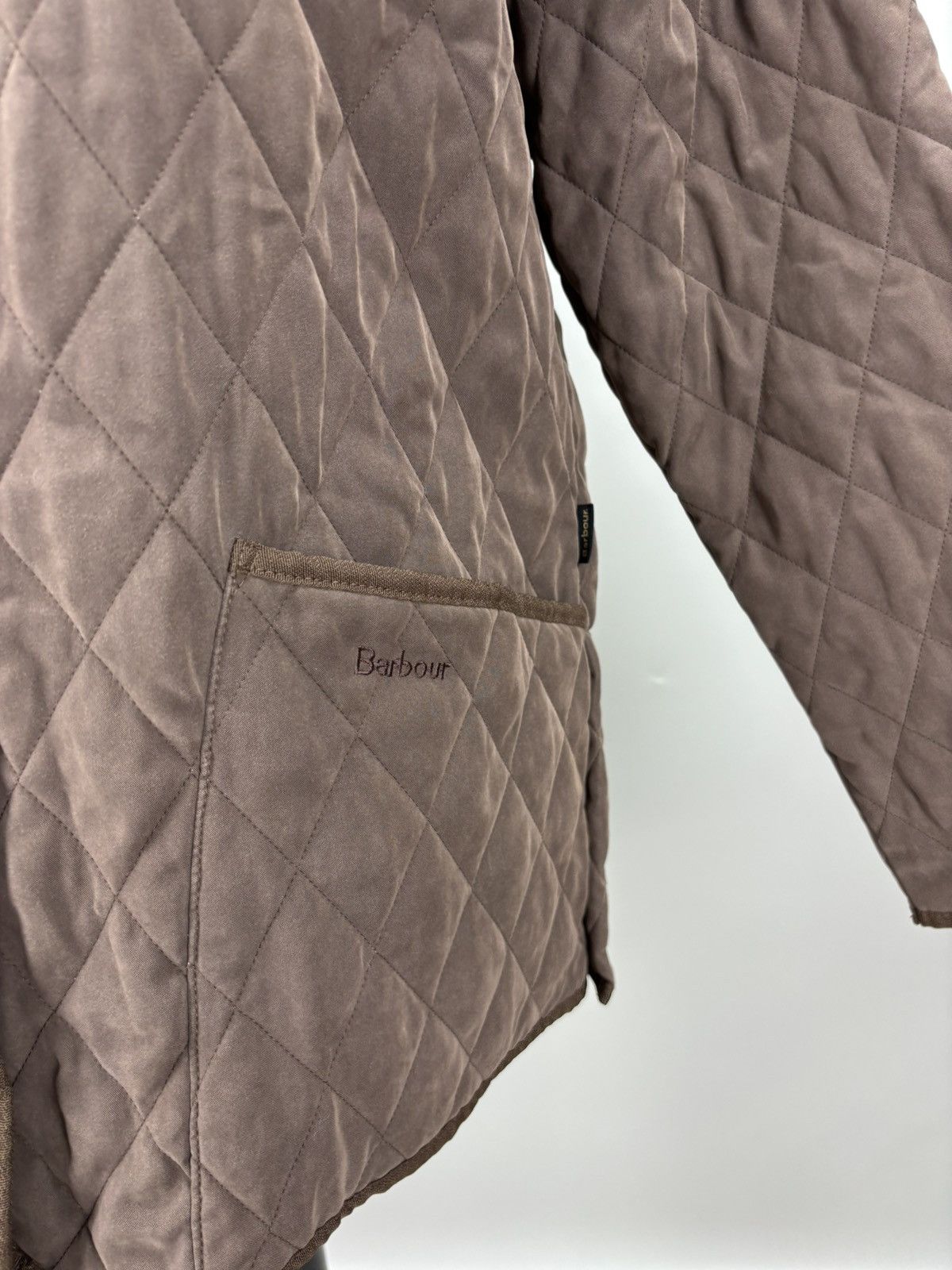 Barbour Womens quilted jacket Barbour Size 38 Color Brown Size XS / US 0-2 / IT 36-38 - 5 Thumbnail