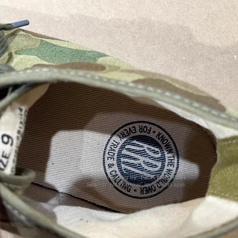 RRL Ralph Lauren RRL Ralph Lauren Camouflage Canvas Shoes Size US 9 / EU 42 - 6 Thumbnail
