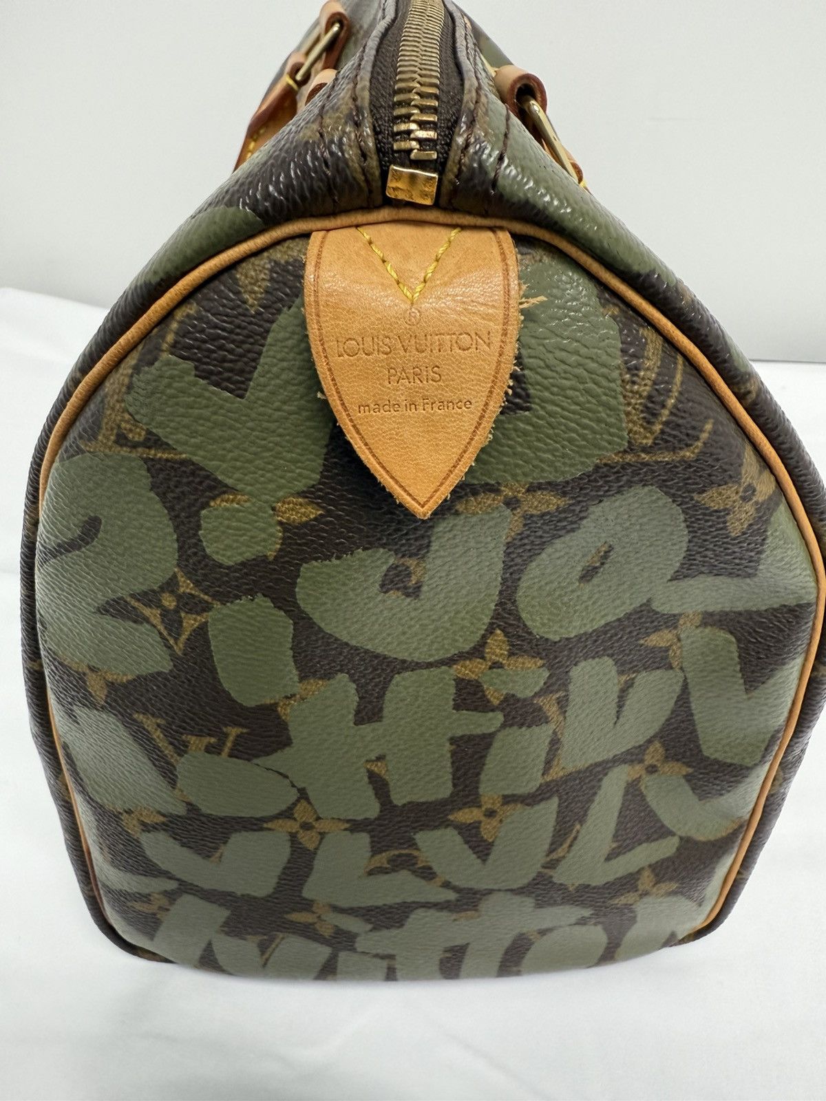 Louis Vuitton × Stephen Sprouse Louis Vuitton Stephen Sprouse Green Graffiti Speedy 30 Size ONE SIZE - 12 Thumbnail