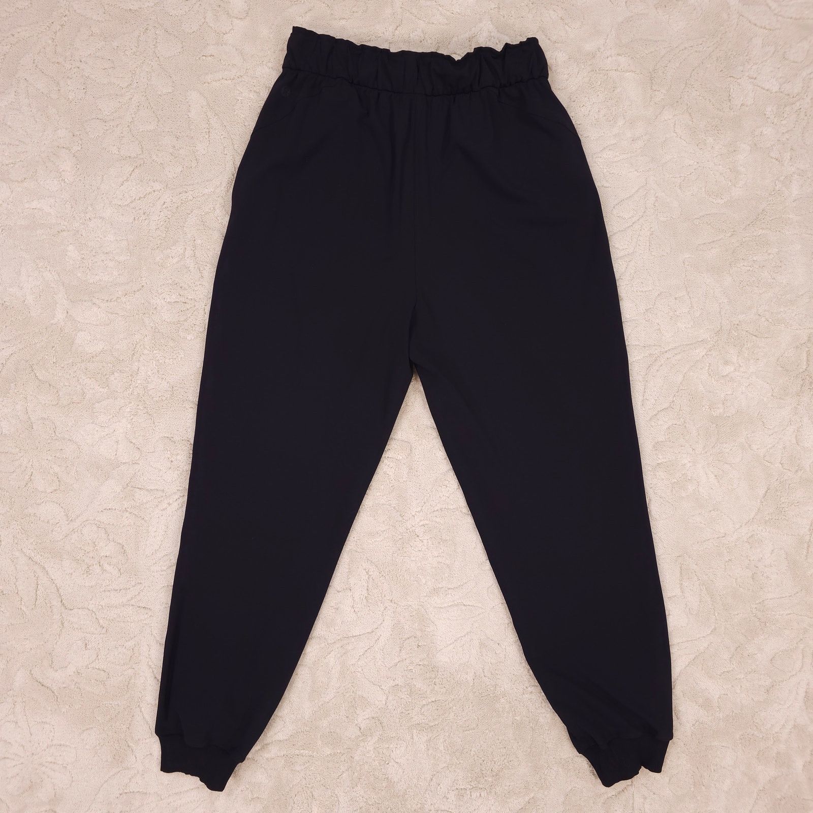 Lululemon Lululemon Stretch High-Rise Jogger Shorter Length Black Sz 6 Size 28" / US 6 / IT 42 - 6 Thumbnail