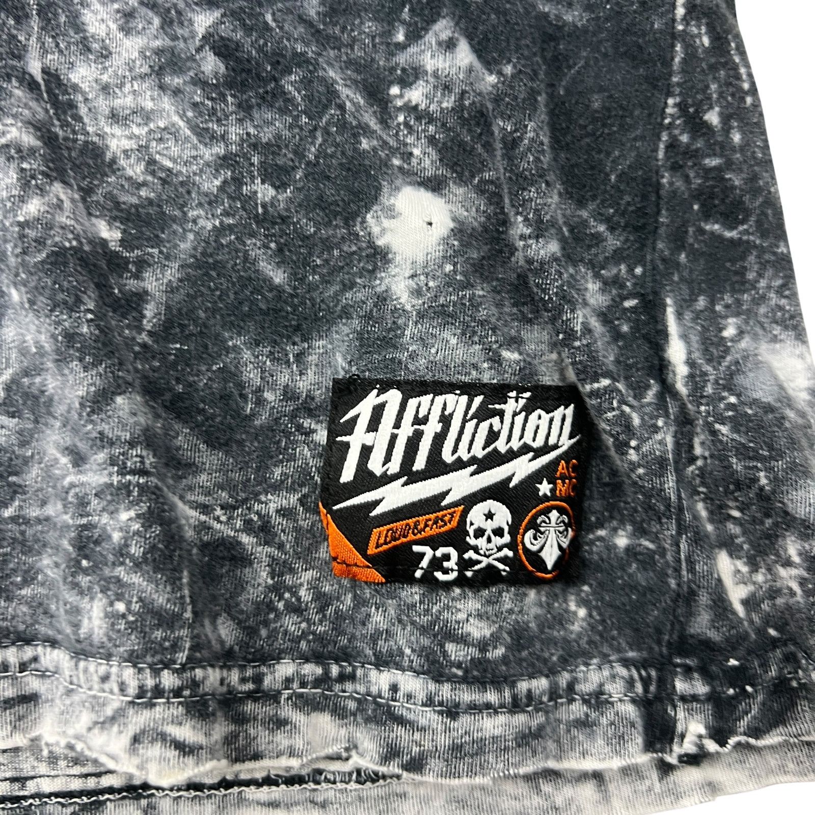 Affliction Grey Afflictions Long Sleeve Size S / US 4 / IT 40 - 7 Thumbnail