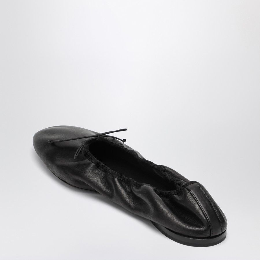 The Row o1d2blof1024 Leather Awar Ballerina in Black Size US 7 / IT 37 - 4 Thumbnail