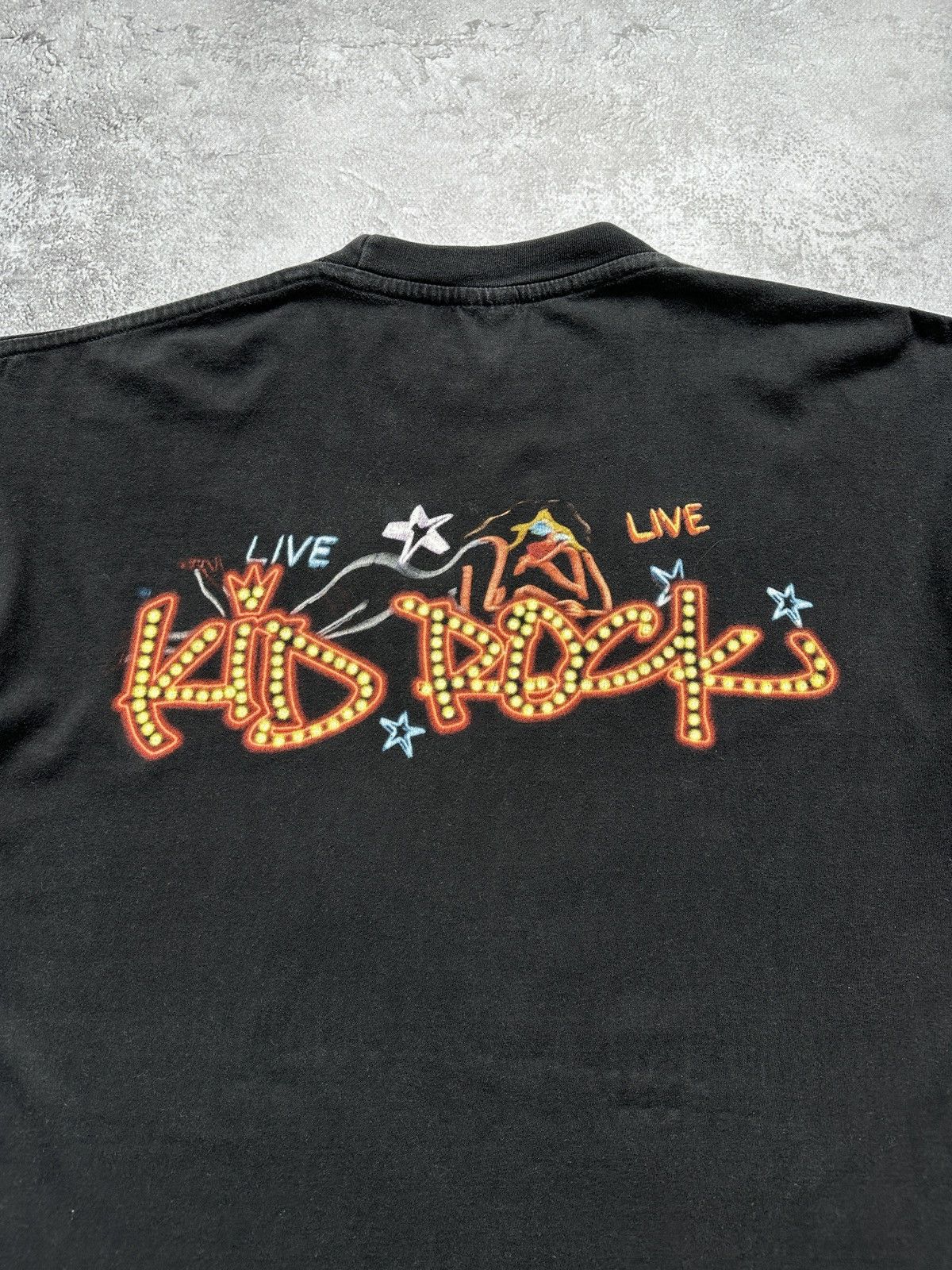 Band Tees Vintage Kid Rock T-Shirt 1999 Band Tees Faded Size US XL / EU 56 / 4 - 12 Thumbnail