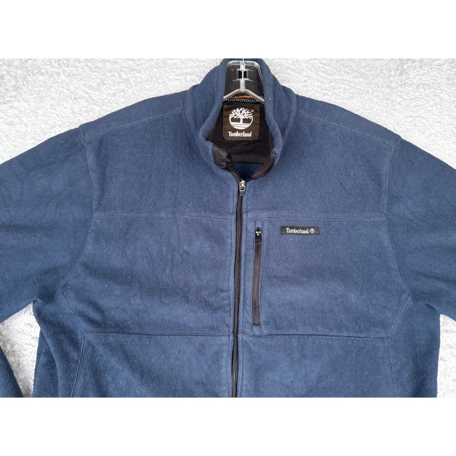 Timberland Timberland Jacket Mens Large Blue Full Zip Pocket Outdoors Hiking Windbreaker Fall Winter Spring Jacket Mens L Blue Full Zip Pockets Outdoors Hiking Size US L / EU 52-54 / 3 - 4 Thumbnail