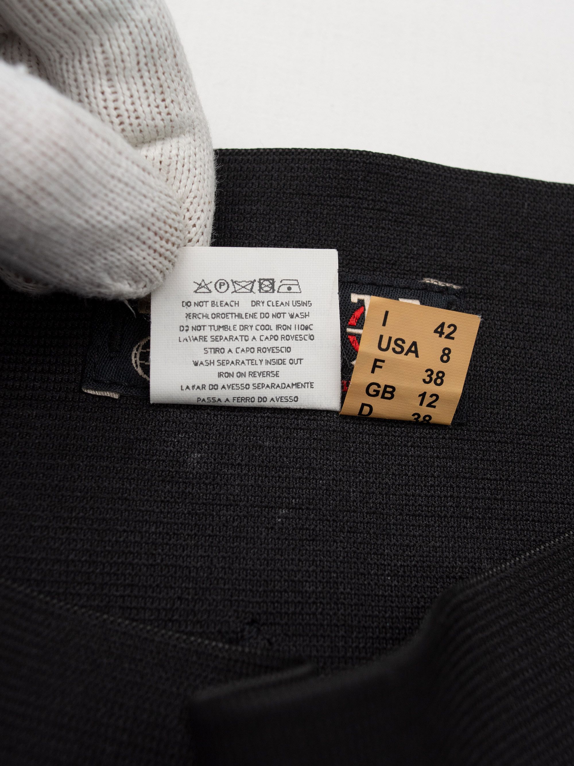Jean Paul Gaultier JPG.Jean's - (vintage) - pinstriped wool skirt - size 42 Size 28" / US 6 / IT 42 - 8 Thumbnail