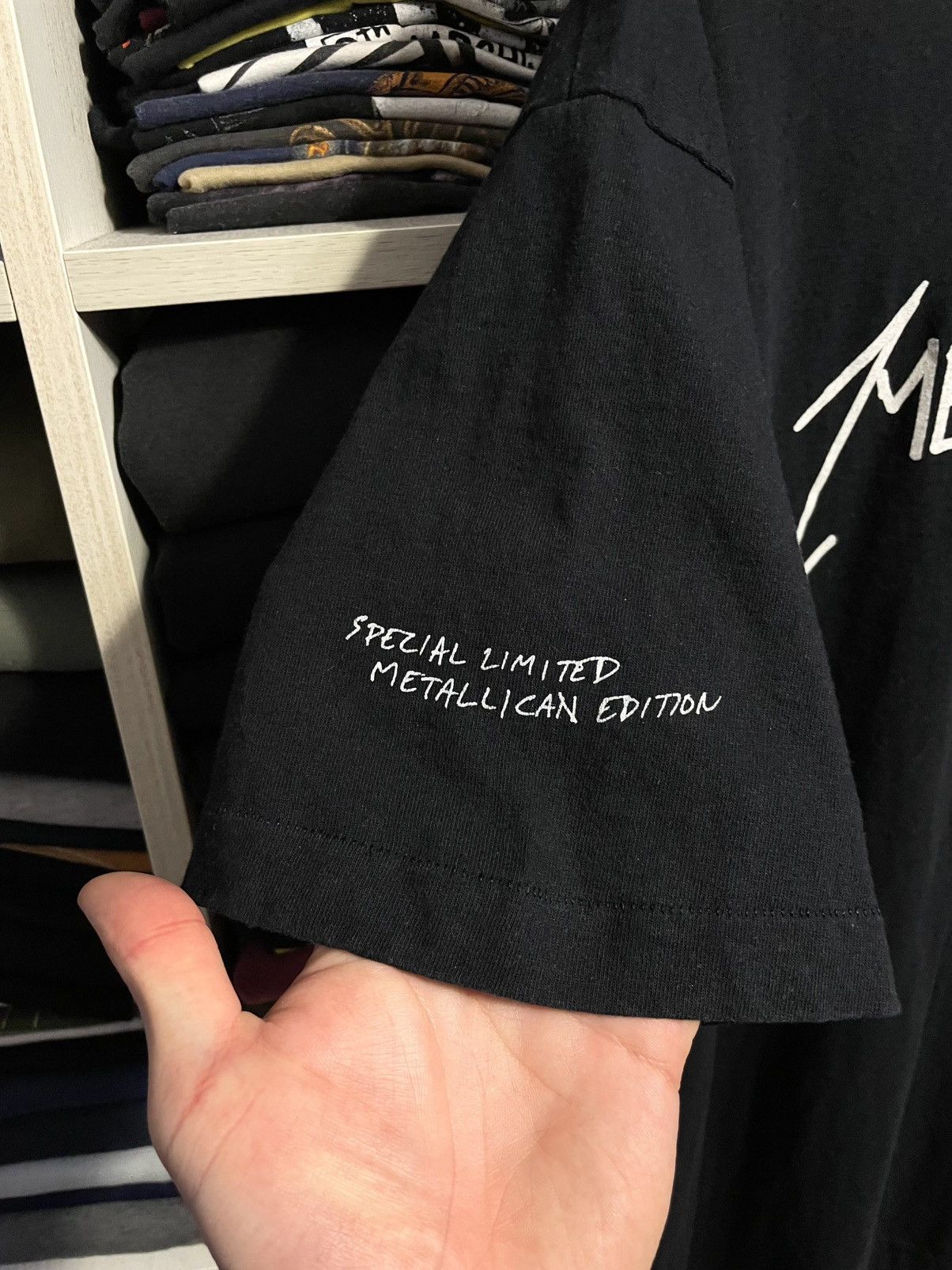 Band Tees Vintage 1993 Metallica Metallifukinca Metal Band T-Shirt 90s Size US XL / EU 56 / 4 - 9 Thumbnail