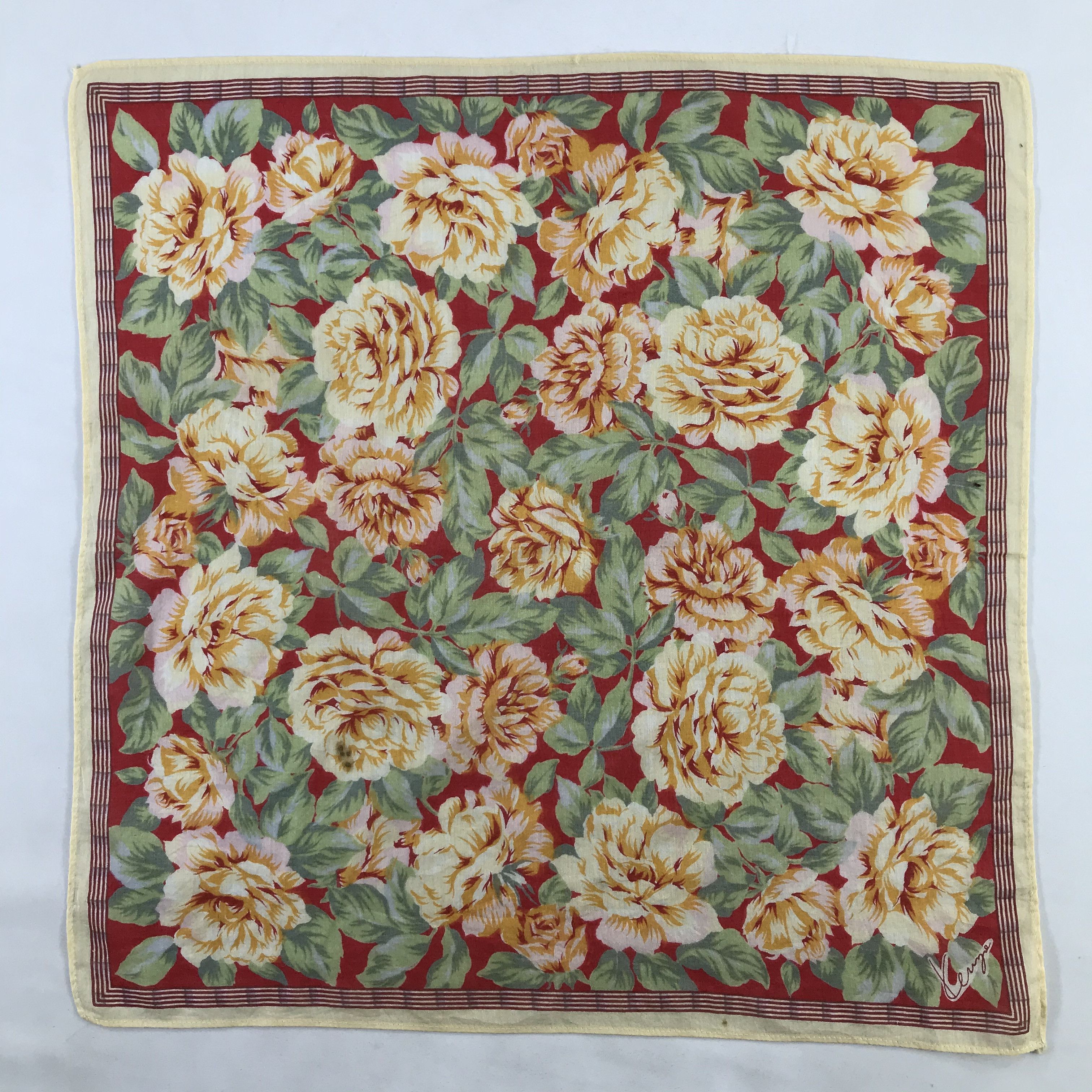 Kenzo Kenzo Bandana / Handkerchief / Neckerchief - S1102 Size ONE SIZE - 1 Thumbnail