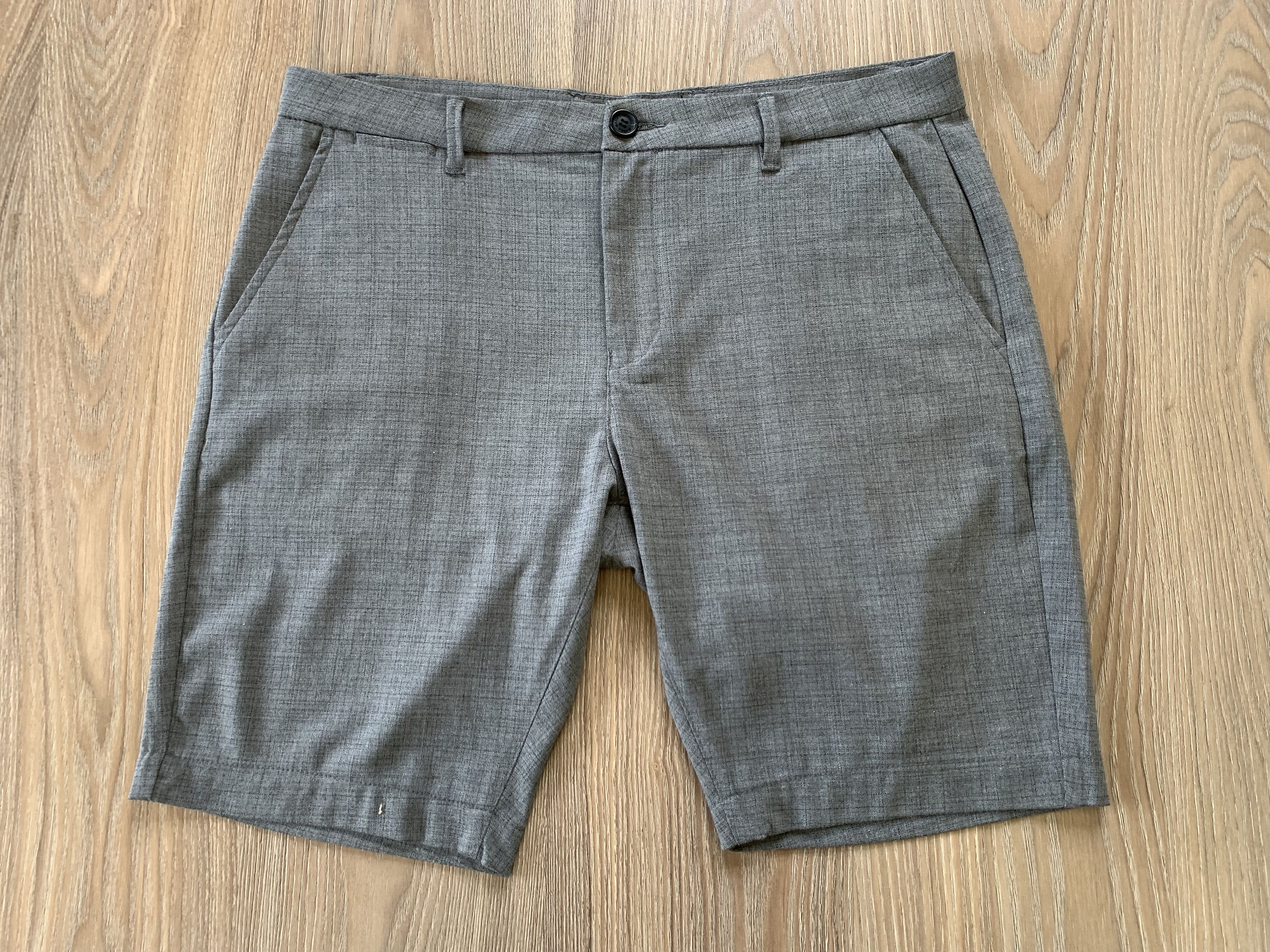 Designer × Vintage Gabba Grey Casual Shorts Size US 38 / EU 54 - 2 Thumbnail