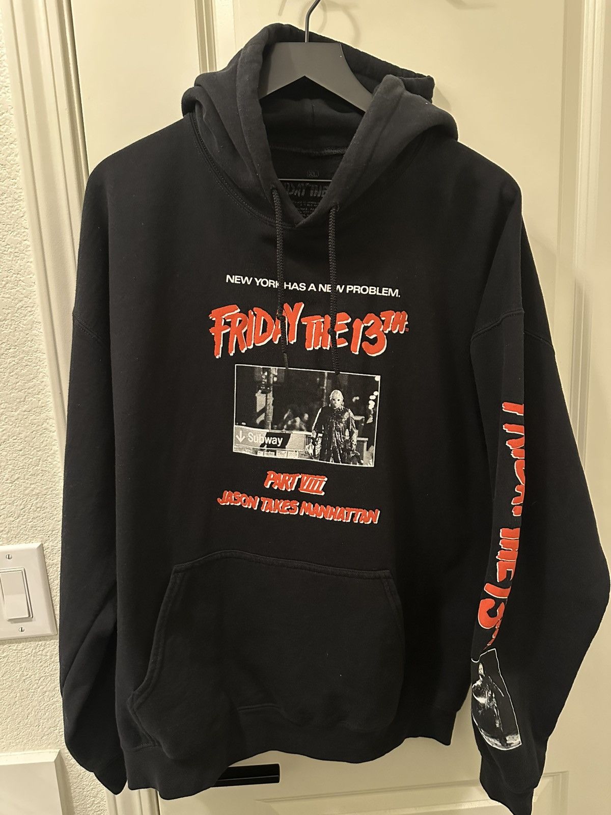 Other Friday the 13th Puff Print Hoodie Size US XL / EU 56 / 4 - 1 Thumbnail