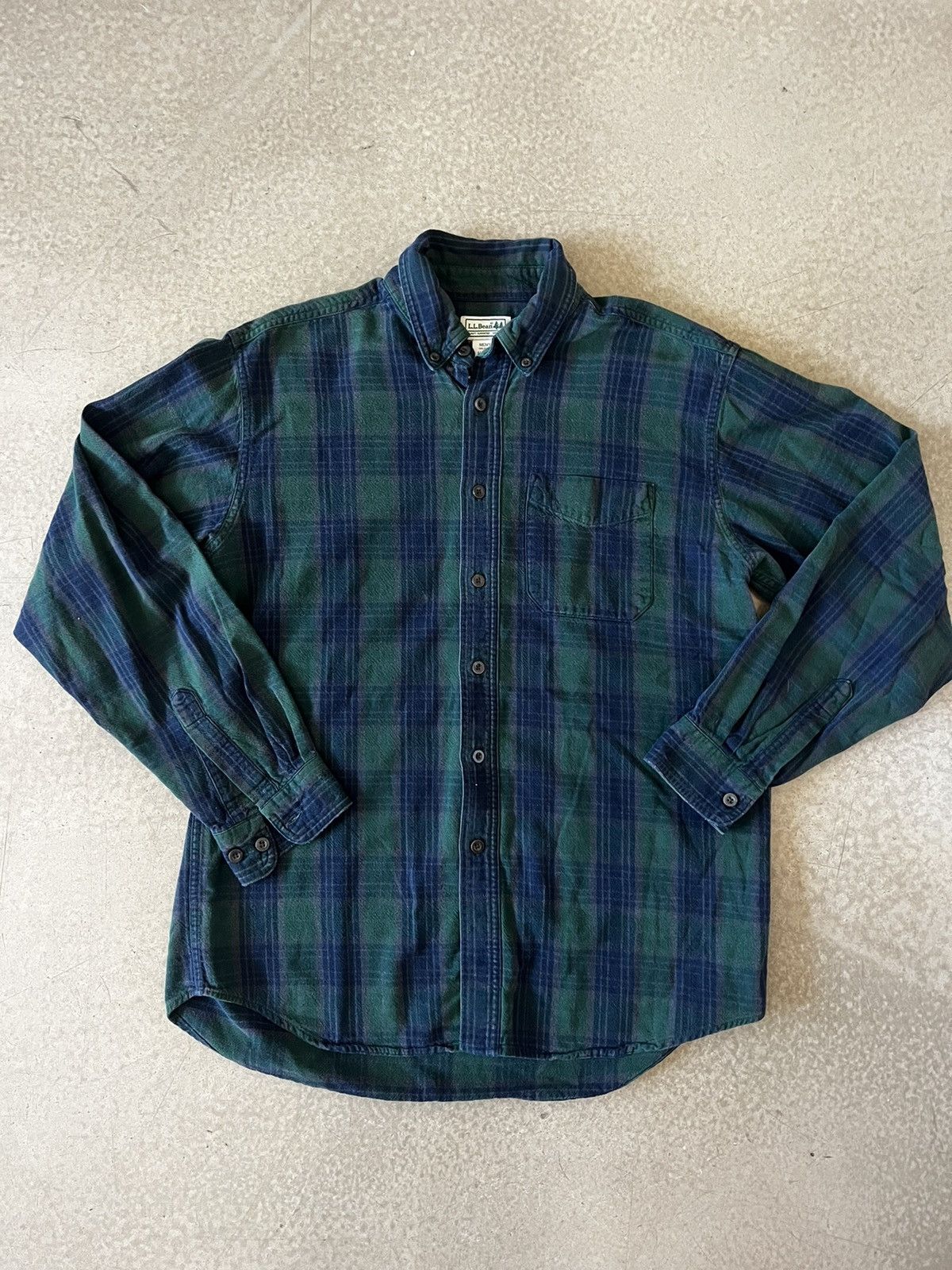 L.L. Bean Vintage L.L. Bean Flannel - Size M - Green. Size US M / EU 48-50 / 2 - 1 Thumbnail