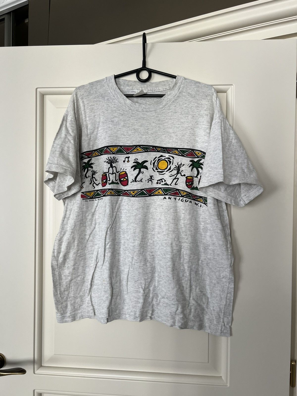 Antigua × Vintage 1992 Vintage Antigua T-Shirts Size US XL / EU 56 / 4 - 1 Thumbnail