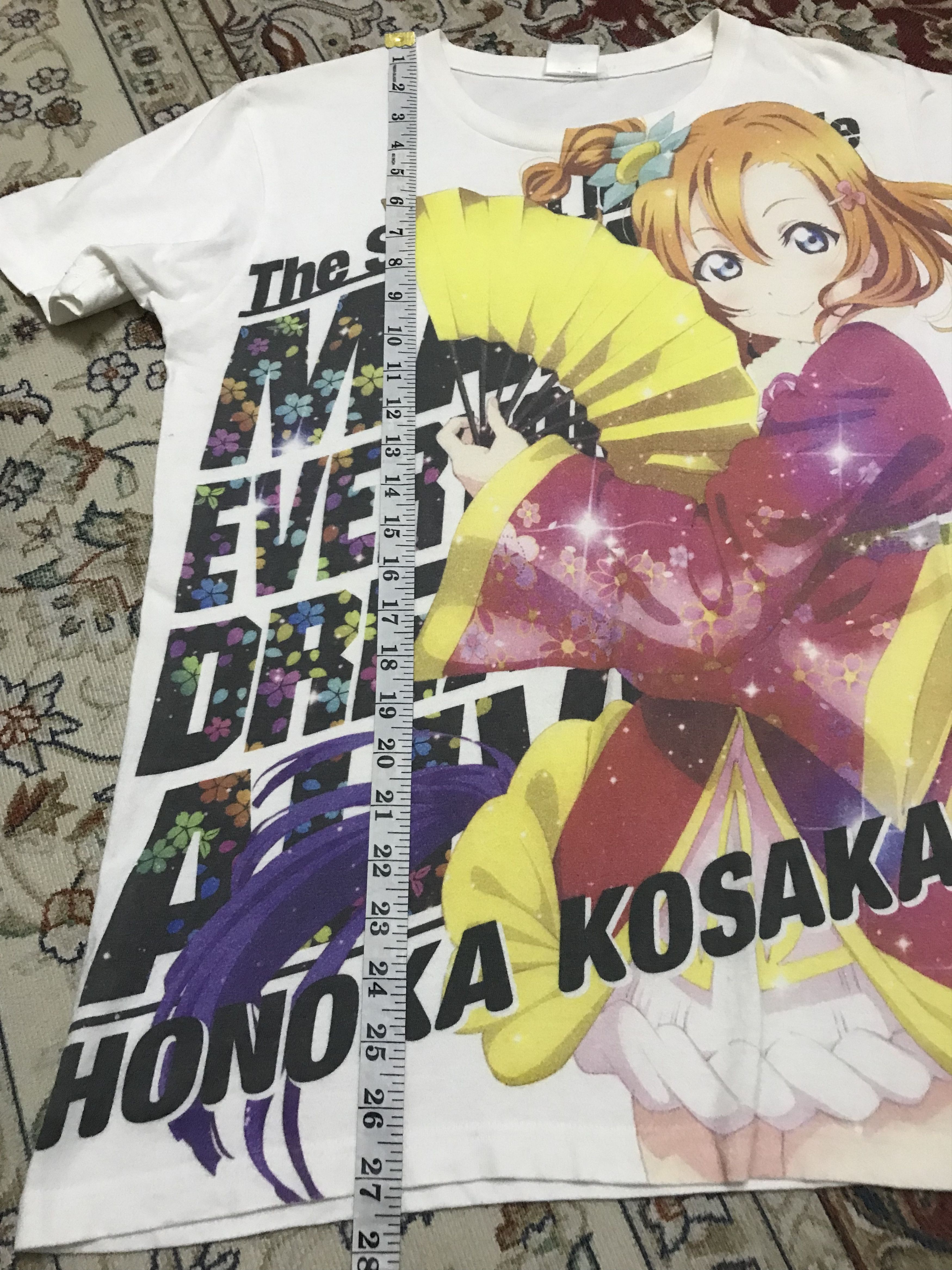 Anime Love Live!The School Idol Movie Honoka Kosaka Full Graphic Size US M / EU 48-50 / 2 - 6 Thumbnail