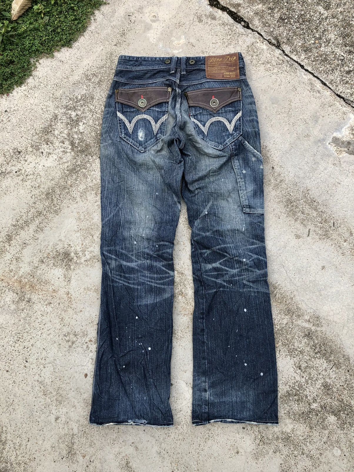 Edwin DISTRESSED CARPENTER DENIM BY EDWIN Size US 30 / EU 46 - 8 Thumbnail