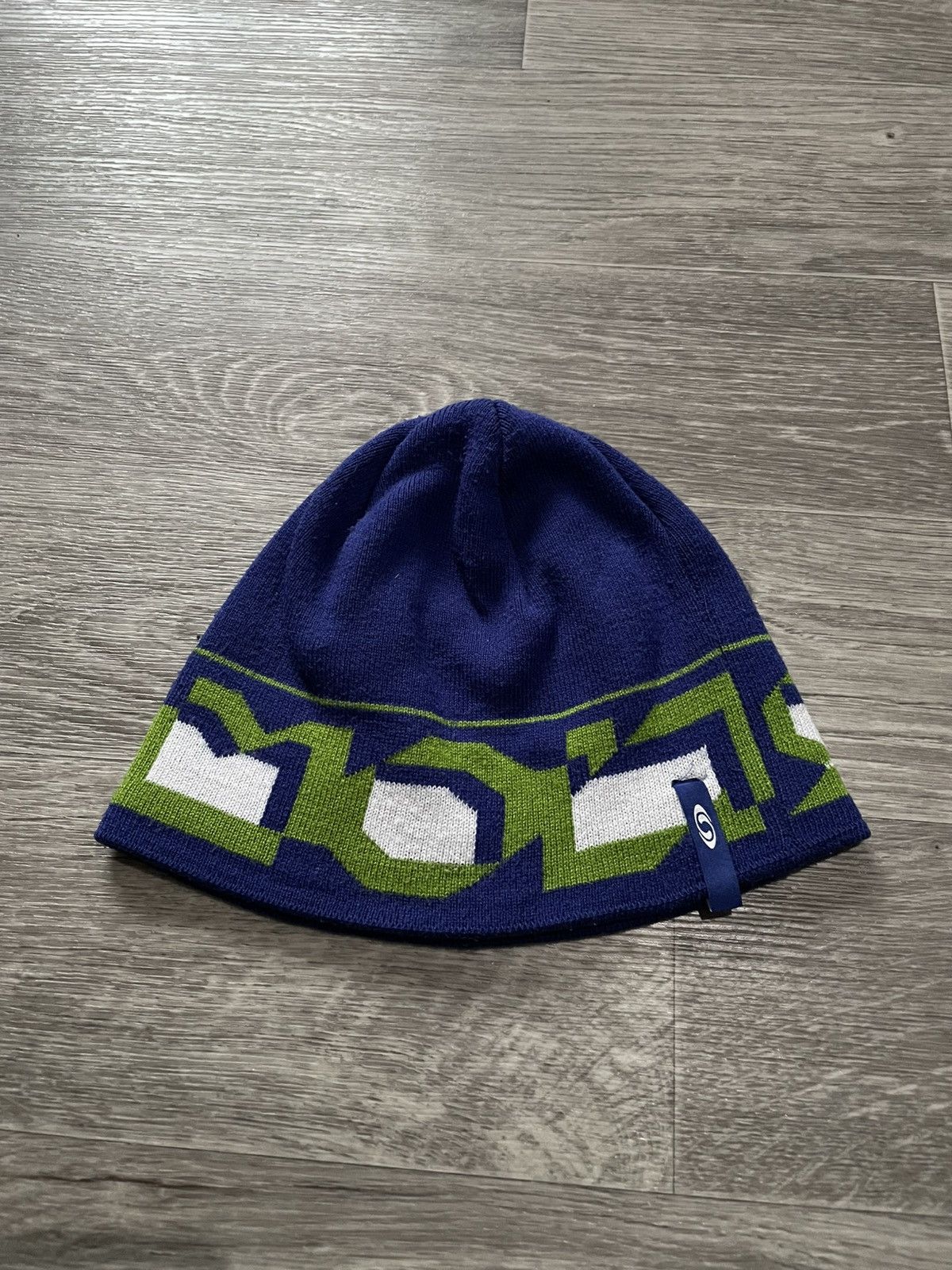 Salomon Vintage Salomon Blue Beanie Hat Outdoor Style Size ONE SIZE - 1 Thumbnail