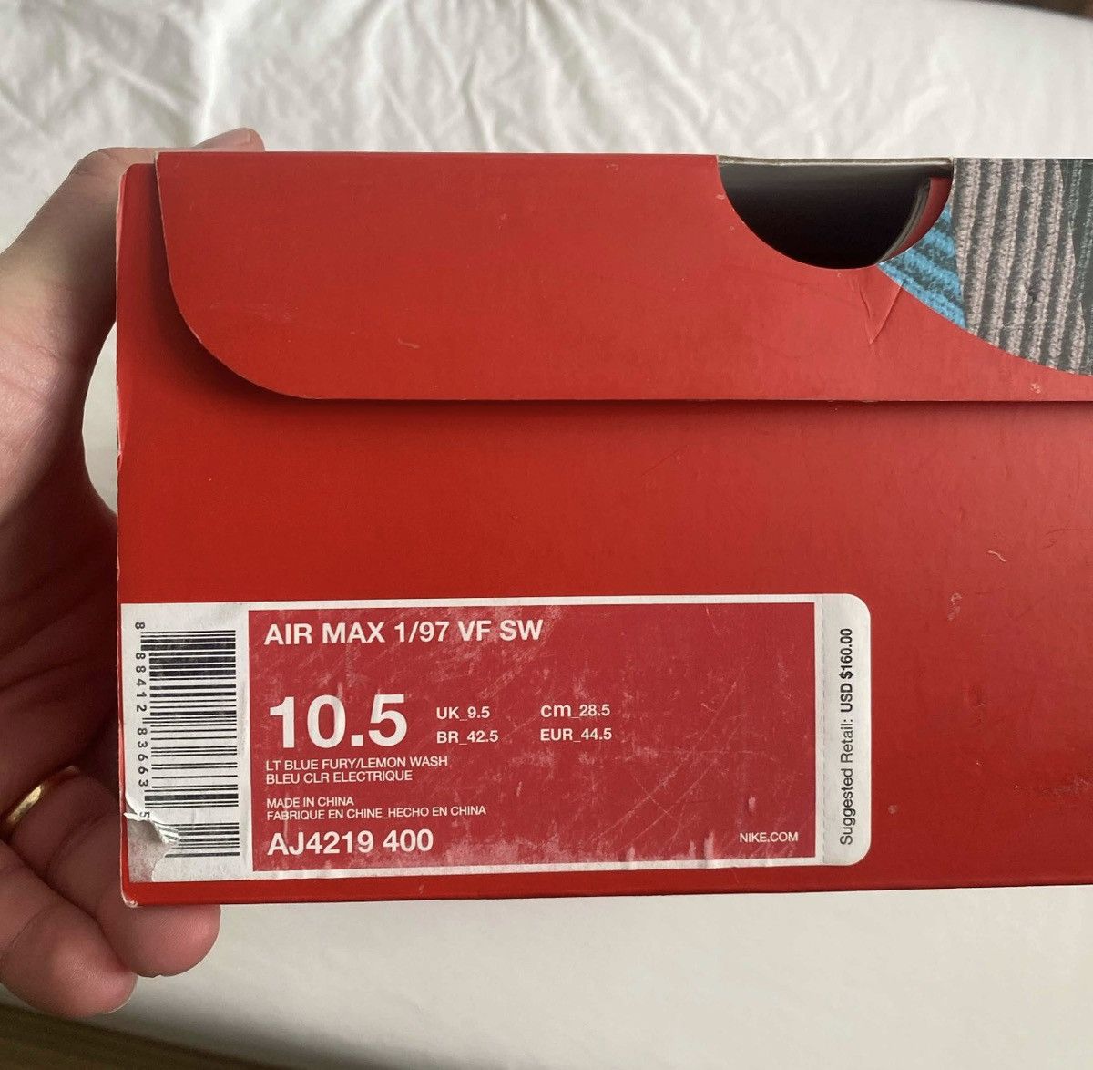 Nike Nike x Sean Wotherspoon Air Max 1/97 Size US 10.5 / EU 43-44 - 6 Thumbnail