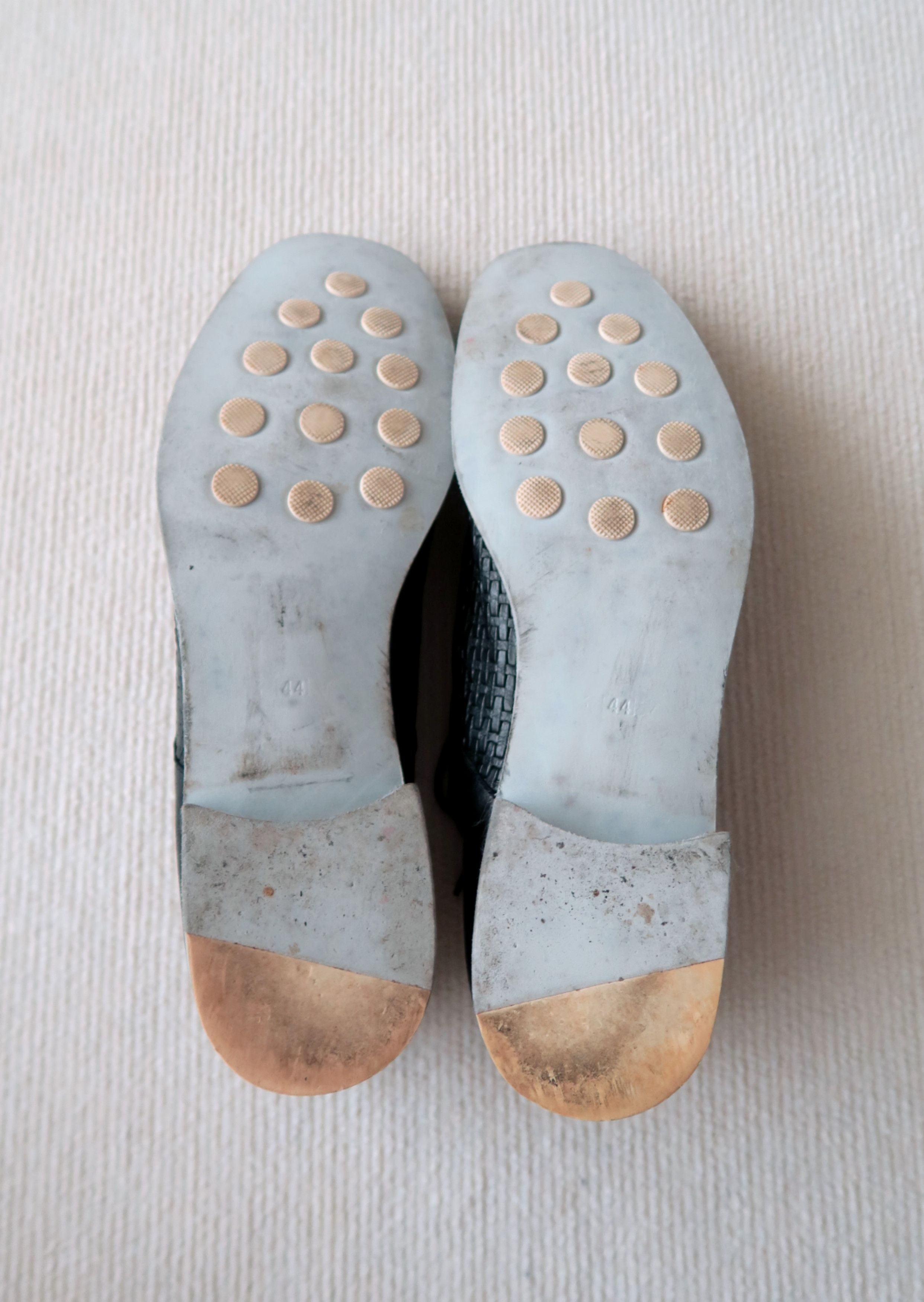 Other Collection Privee Italy Cross-Stitch Distressed Shoes Size US 11 / EU 44 - 7 Thumbnail
