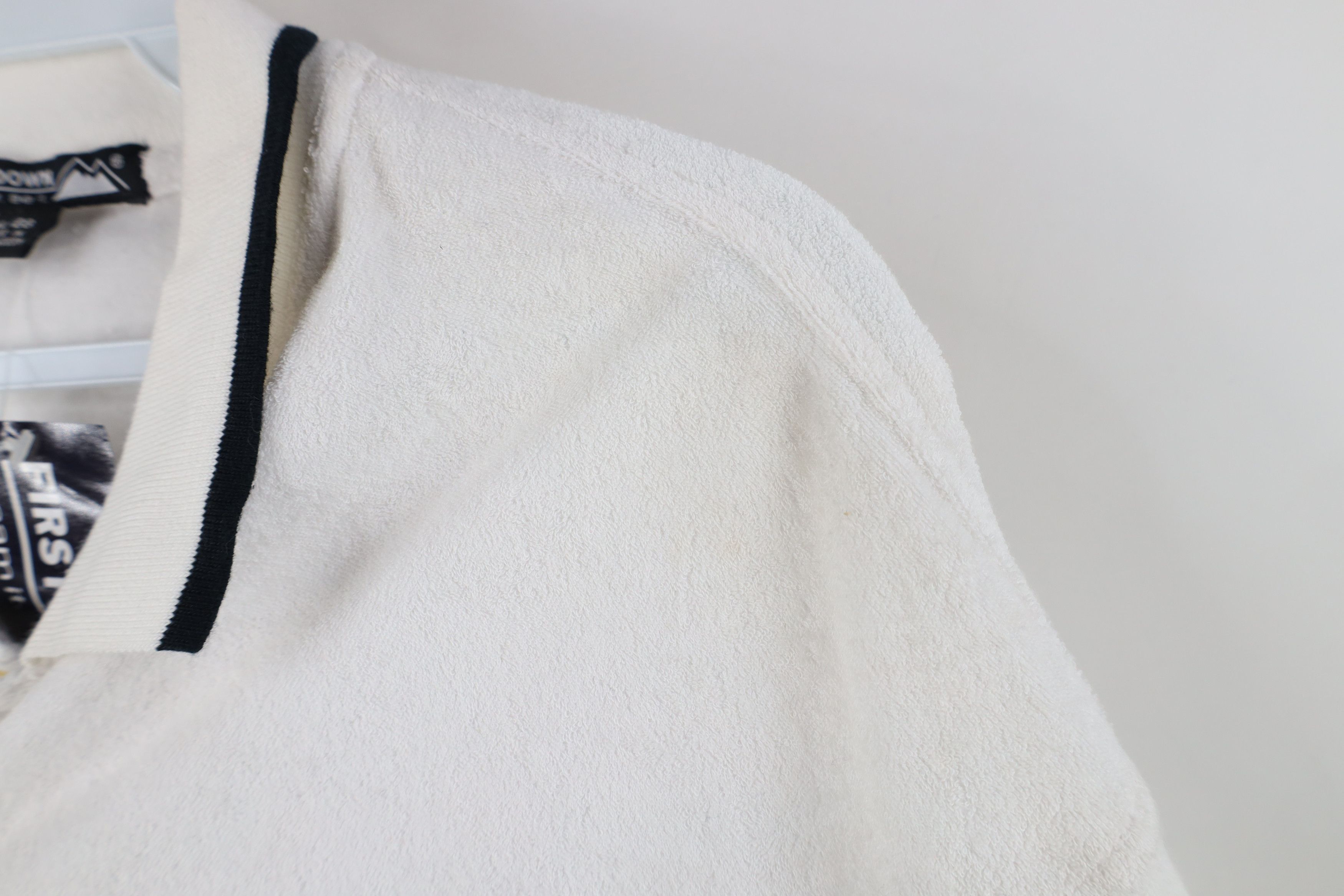 Vintage Deadstock Vintage 90s Y2K Streetwear Fit Golf Polo White Size US XL / EU 56 / 4 - 5 Thumbnail