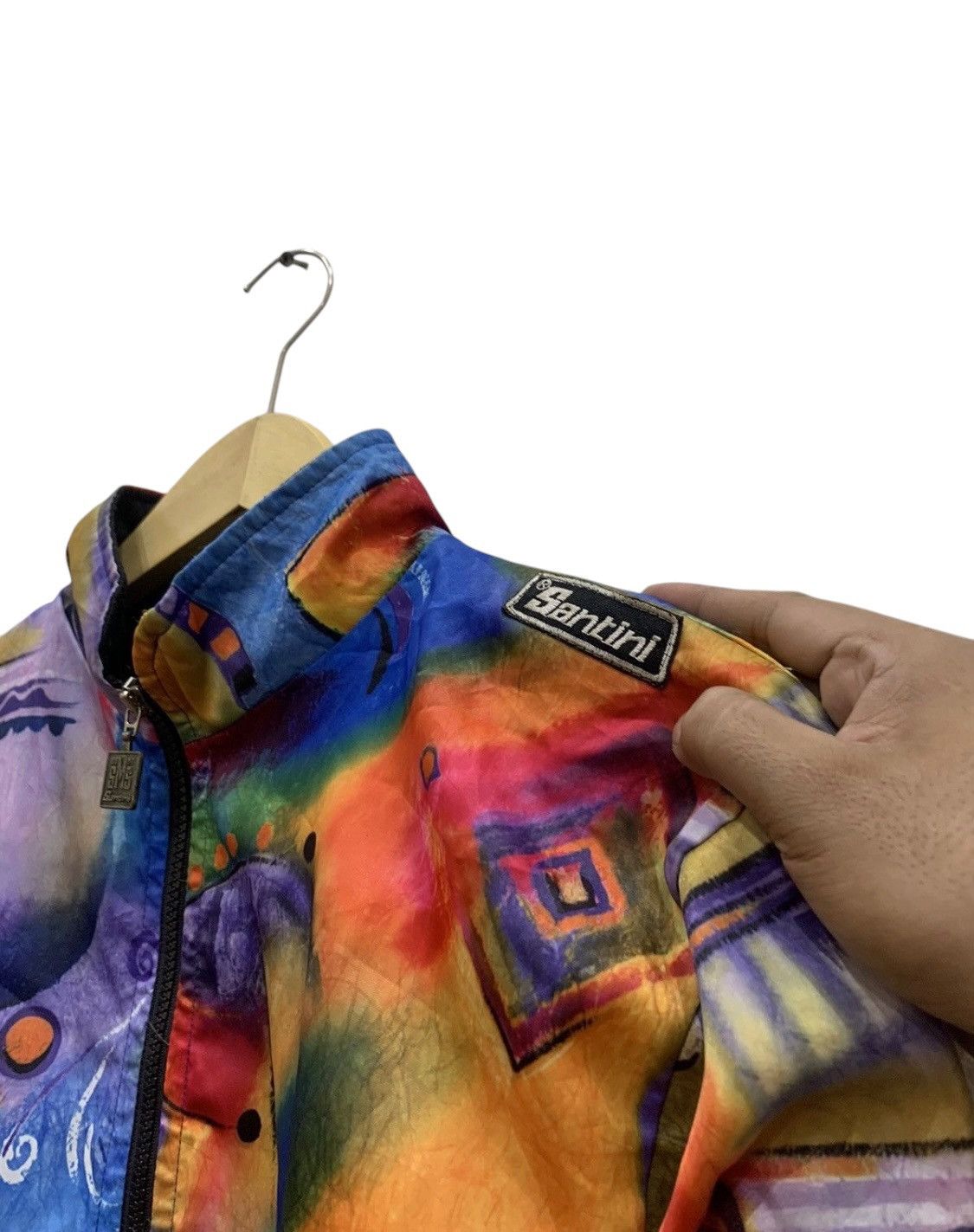 Other 🔥Vintage Santini printed Italy Jacket Size US M / EU 48-50 / 2 - 4 Thumbnail