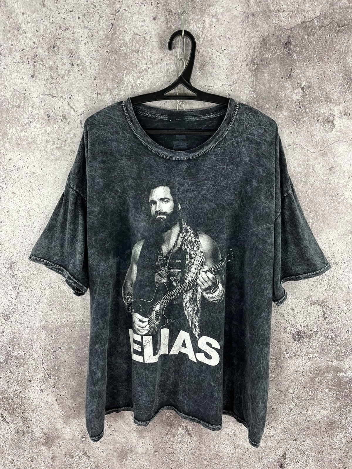 Vintage × WWE × WWF WWE Elias T-Shirt Big Logo Graphite Size 3XL Size US XXL / EU 58 / 5 - 1 Thumbnail