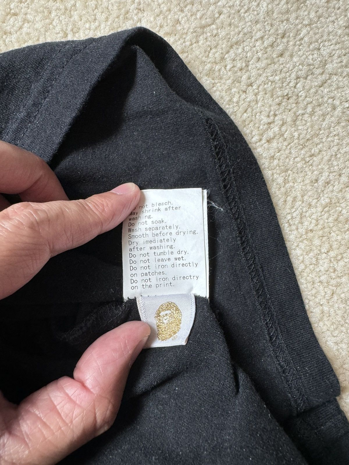 Bape Plaid pocket T-Shirt Size US M / EU 48-50 / 2 - 7 Thumbnail
