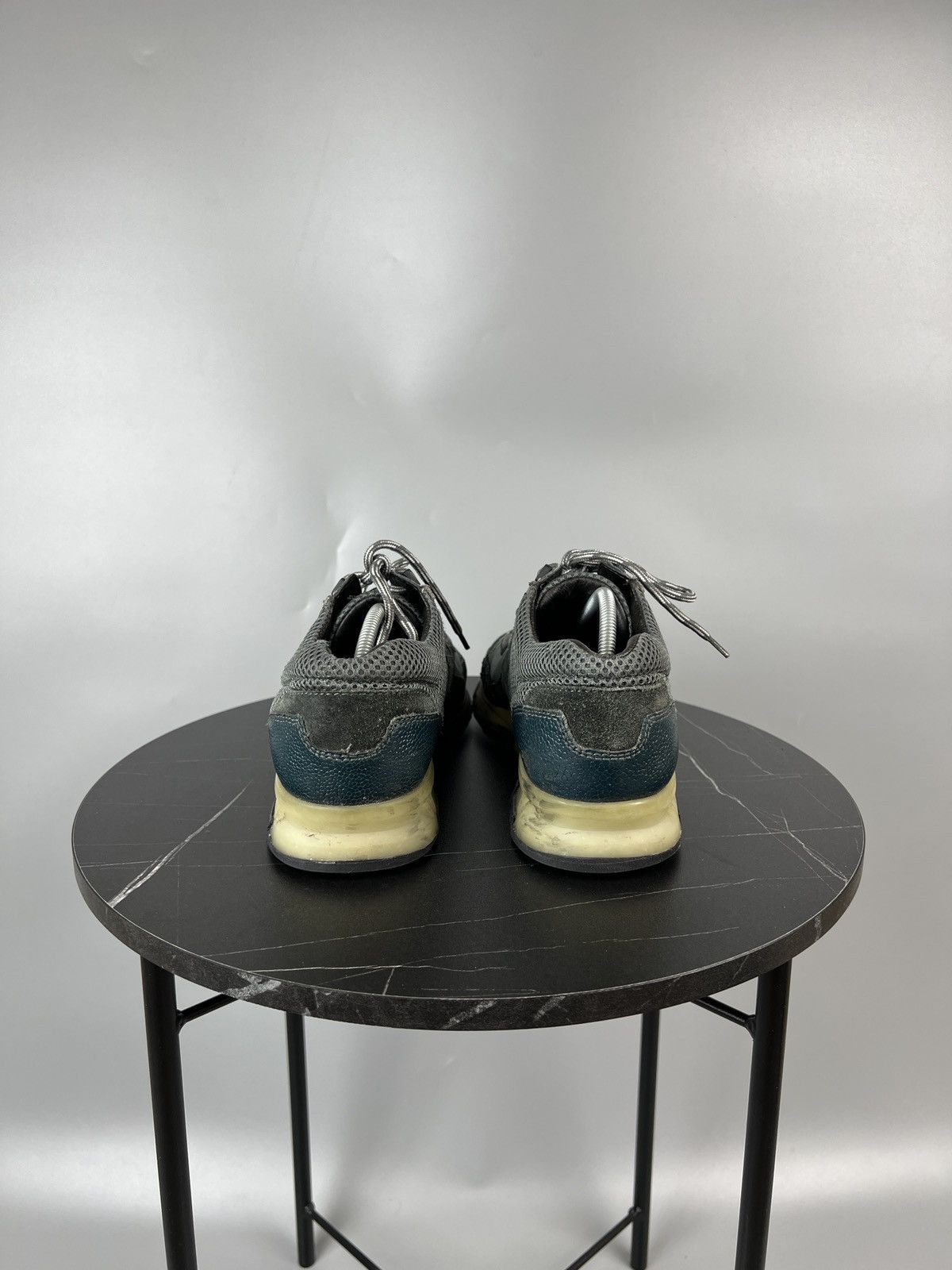 Lanvin Lanvin Mesh Leather suede Sneakers (Y0488) Size US 8 / EU 41 - 6 Thumbnail