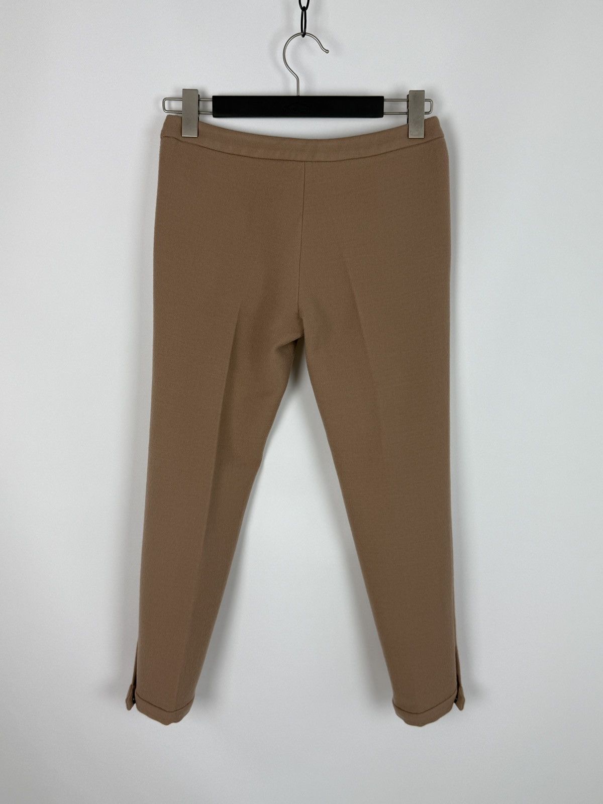 Iceberg Iceberg Italy Camel Beige Wool Blend Capri Pants 38 Size 26" / US 2 / IT 38 - 8 Thumbnail