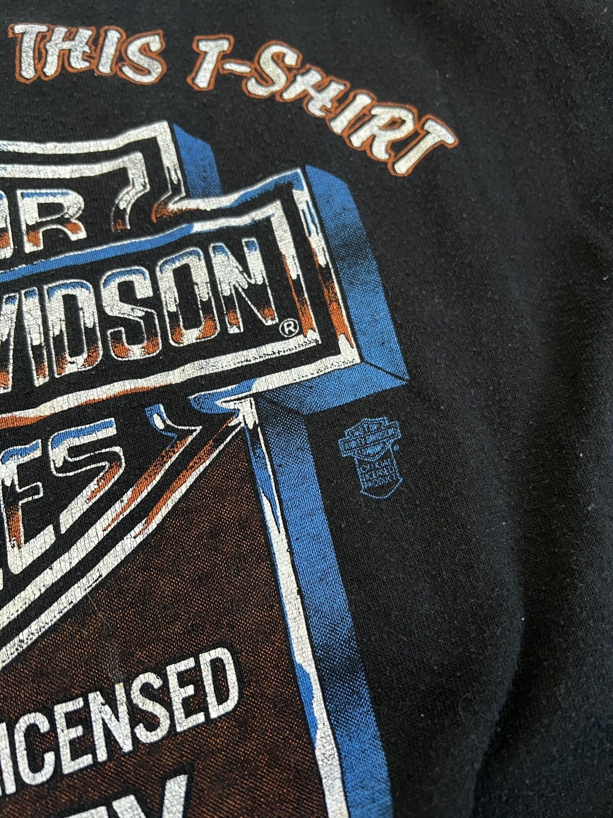 Harley Davidson Harley Davidson 1980’s T-shirt Band Tees licensed tee Size US L / EU 52-54 / 3 - 5 Thumbnail
