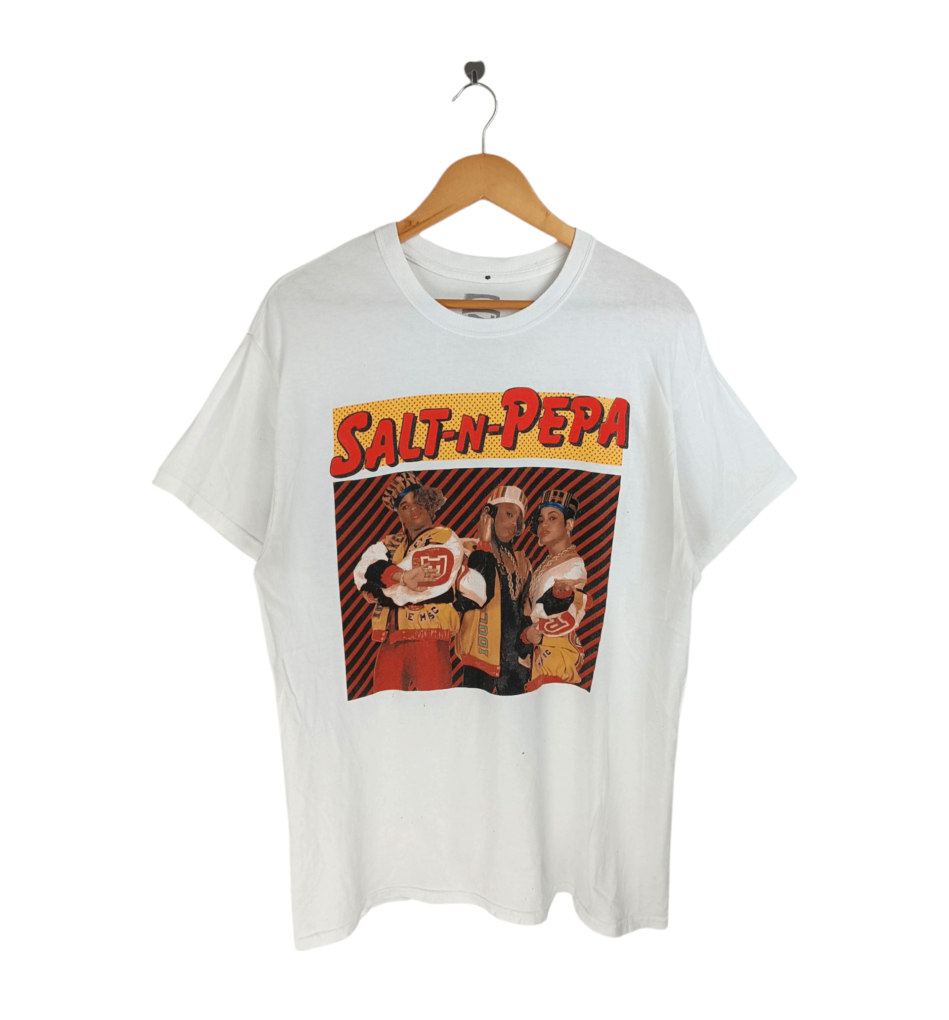 Rap Tees VINTAGE SALT N PEPA RAP HIP HOP TEE TLC MISSY SNOOP Size US L / EU 52-54 / 3 - 1 Thumbnail