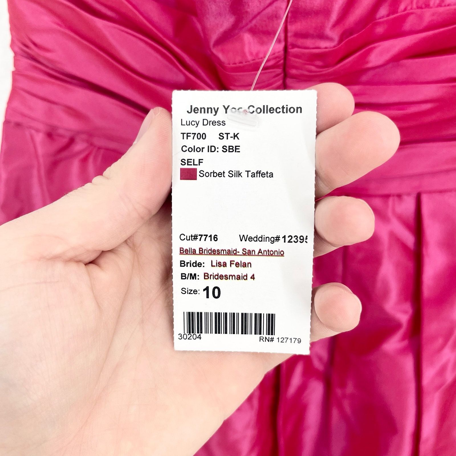 Other Jenny Yoo Size 10 Mini Dress Evening Strapless Pink NWT Size L / US 10 / IT 46 - 4 Thumbnail