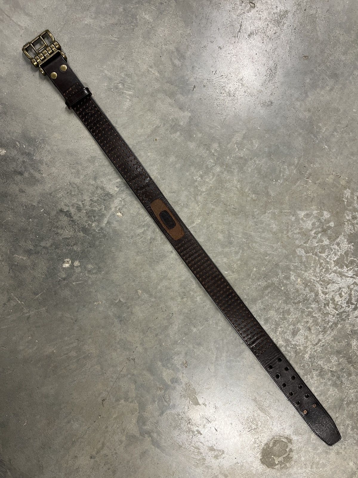 Oakley 00s Vintage Oakley Leather Belt Size ONE SIZE - 2 Thumbnail