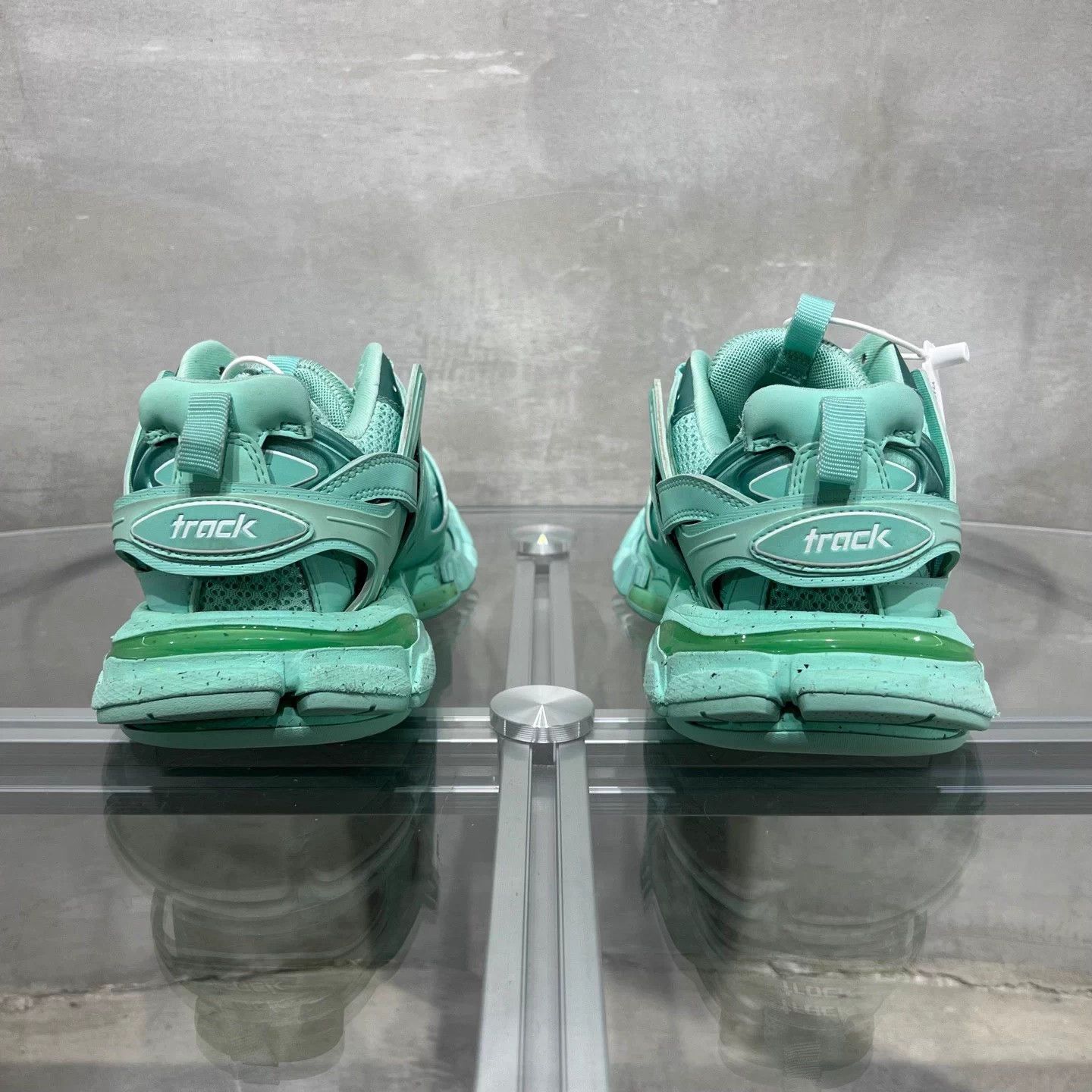Balenciaga Balenciaga Track Mint Green EU38 Sneakers Size US 8 / IT 38 - 6 Thumbnail