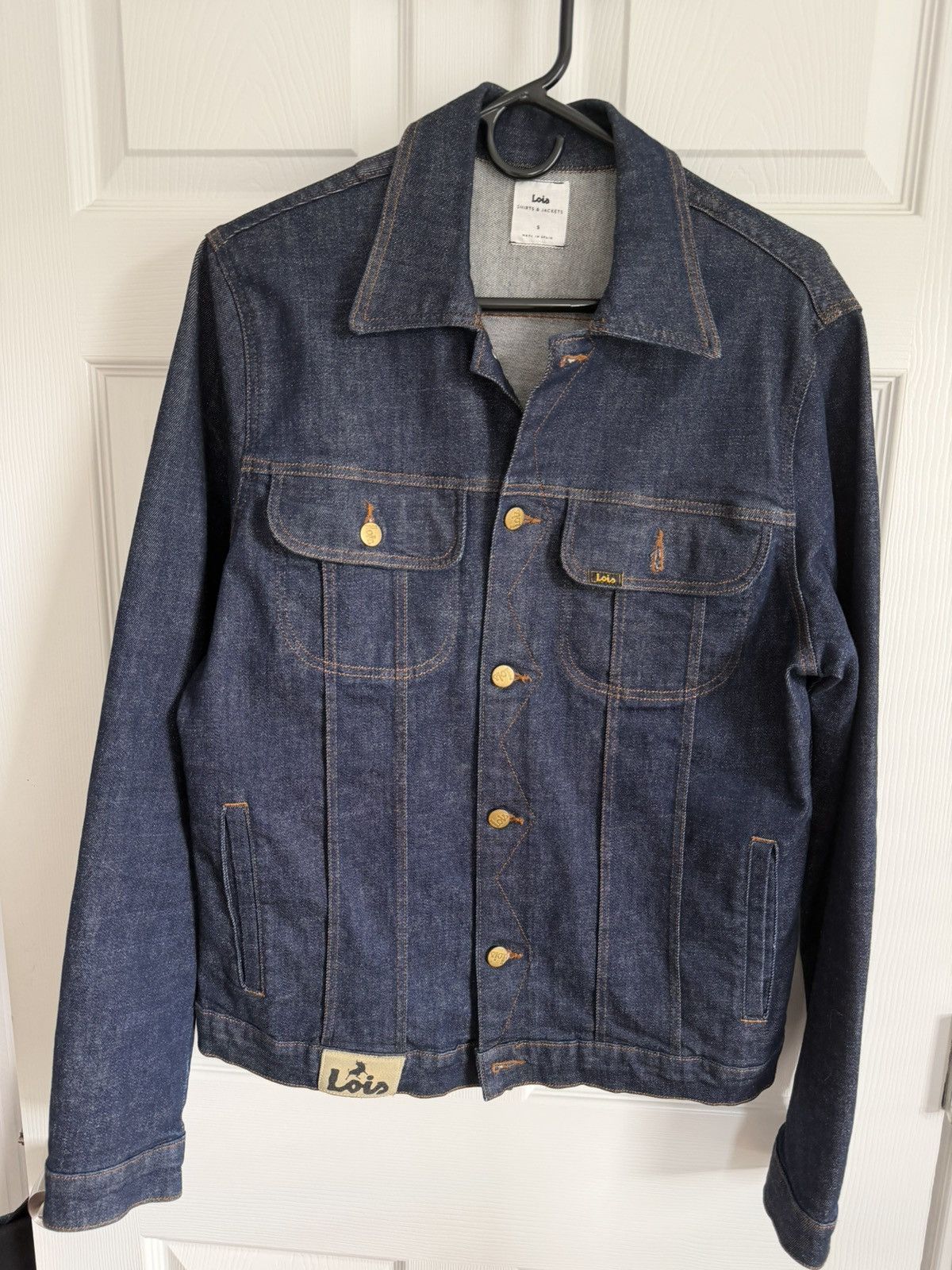 Other Lois Men's Dark Indigo Denim Jacket Size US M / EU 48-50 / 2 - 1 Thumbnail