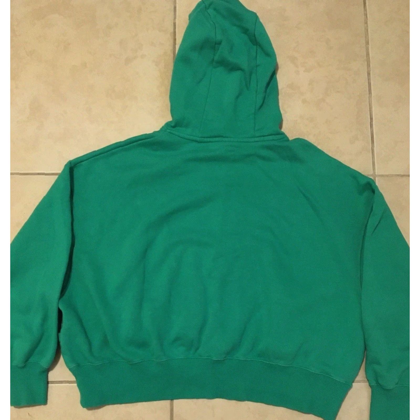 Nike VINTAGE Nike Center Swoosh Oversized Boxy Hoodie M Womens Green 90s Grunge Travis Scott Nike ACG Sweatshirt 80s 90s Retro Basketball Pullover Size M / US 6-8 / IT 42-44 - 4 Thumbnail