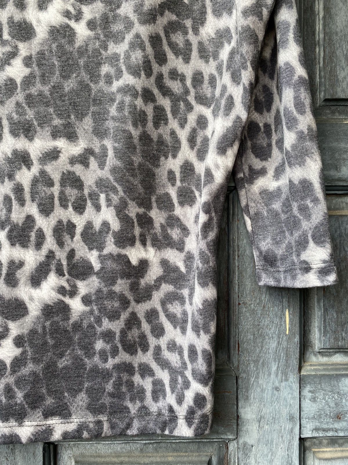 Japanese Brand LeShop Jeans Grunge Style Leopard Print Rhinestone Japanese Size S / US 4 / IT 40 - 14 Thumbnail