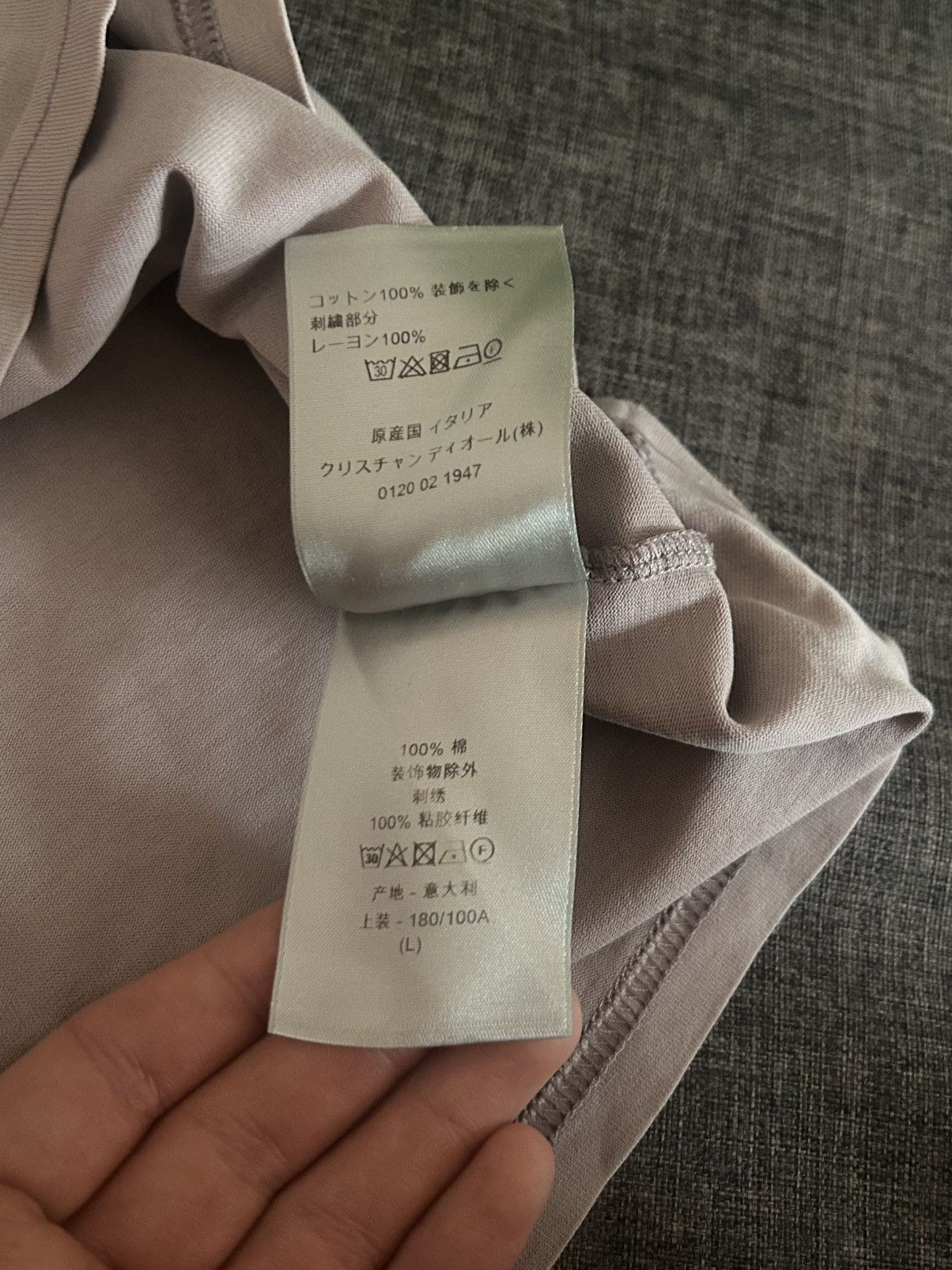 Dior Dior CD Logo Tee Size US L / EU 52-54 / 3 - 5 Thumbnail