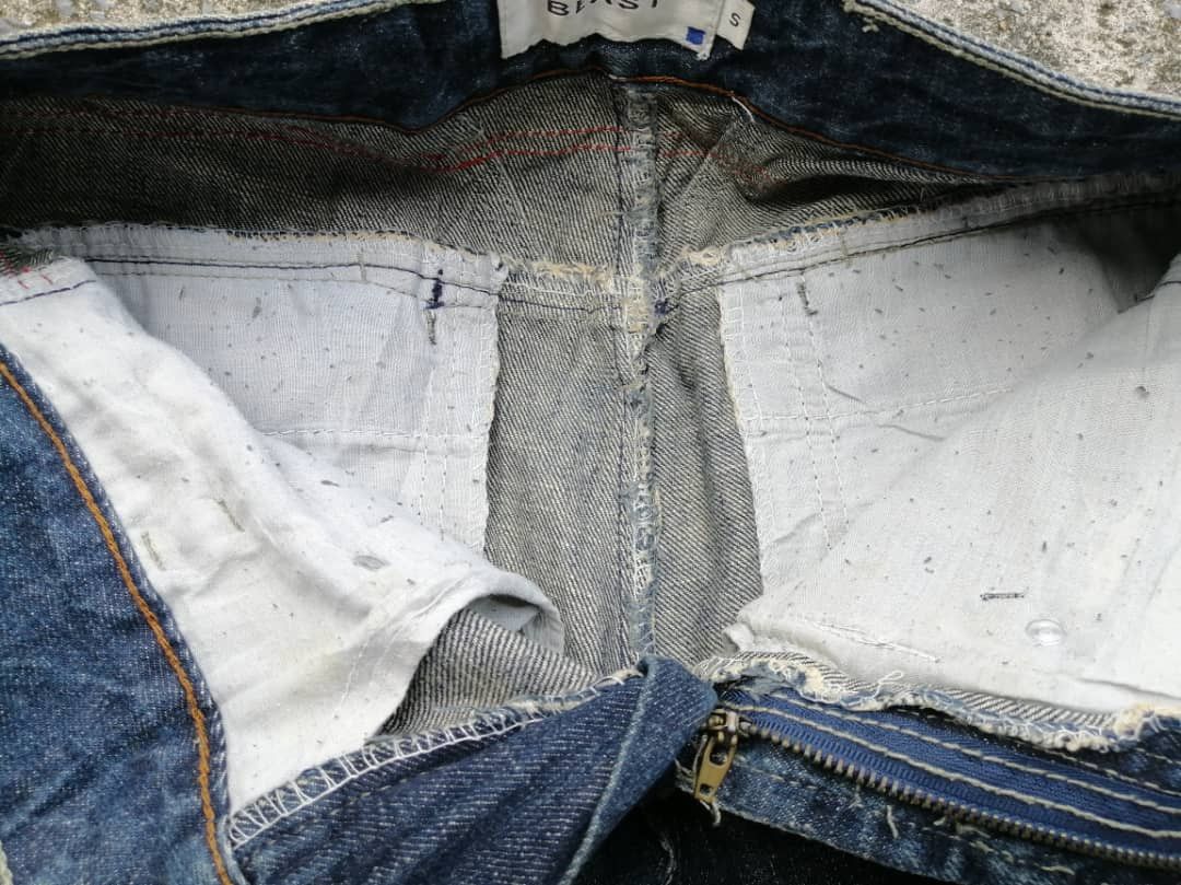 Designer Beast Nice Design Distressed Denim Size US 28 / EU 44 - 5 Thumbnail