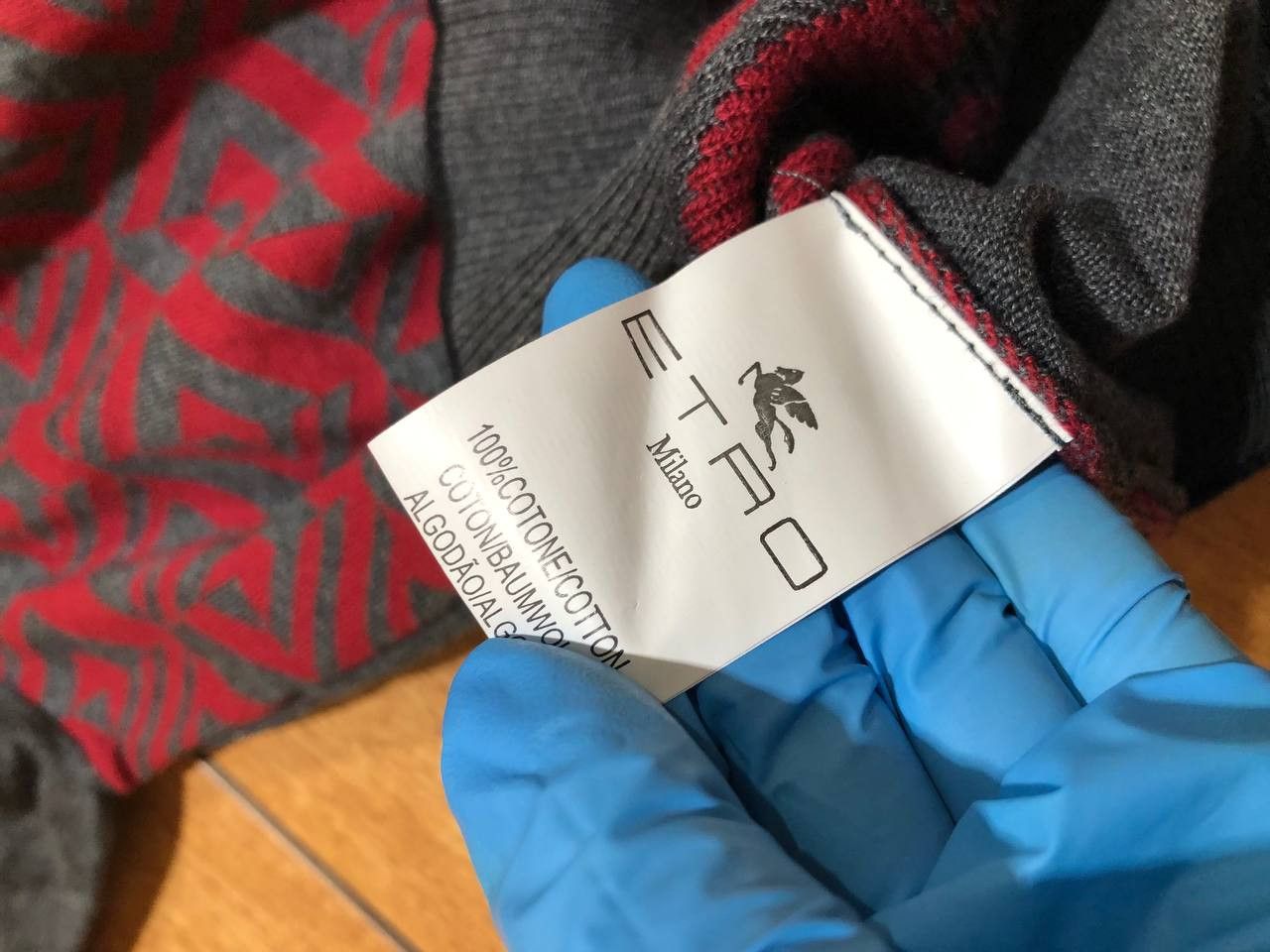 Etro ETRO Autumn Winter Pullover Casual Sweater ITALIAN DESIGNER Size US XL / EU 56 / 4 - 4 Thumbnail