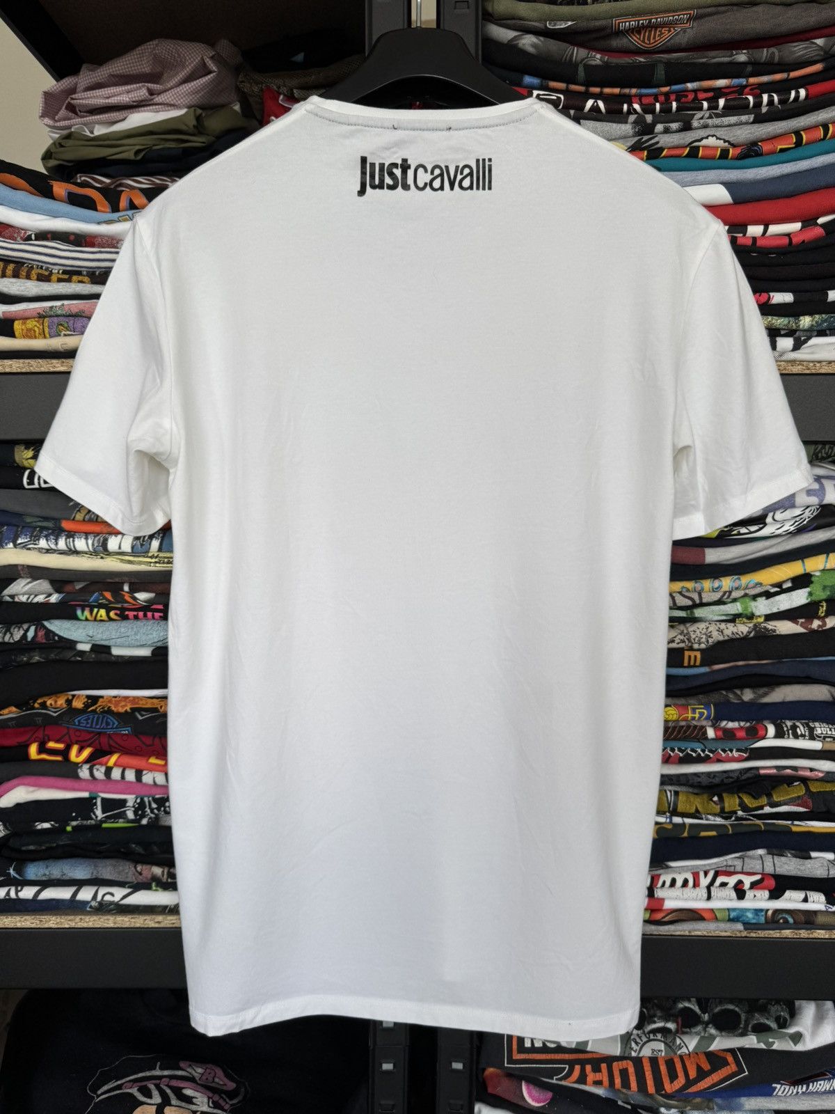 Just Cavalli Just Cavalli big logo tee Size US XL / EU 56 / 4 - 2 Thumbnail