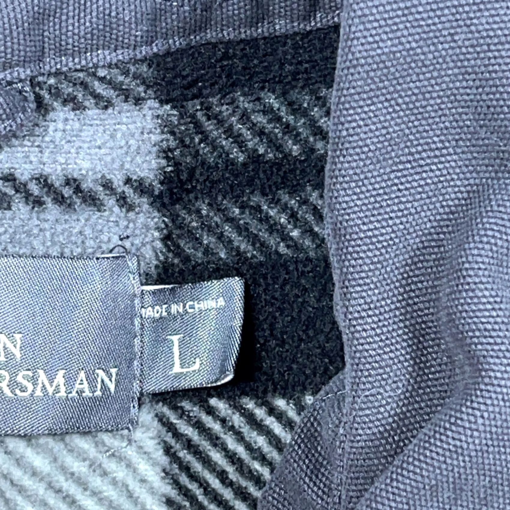 Vintage VINTAGE American Outdoorsman Jacket Men Large Gray Canvas Flannel Lined Shacket Snap Size US L / EU 52-54 / 3 - 4 Thumbnail