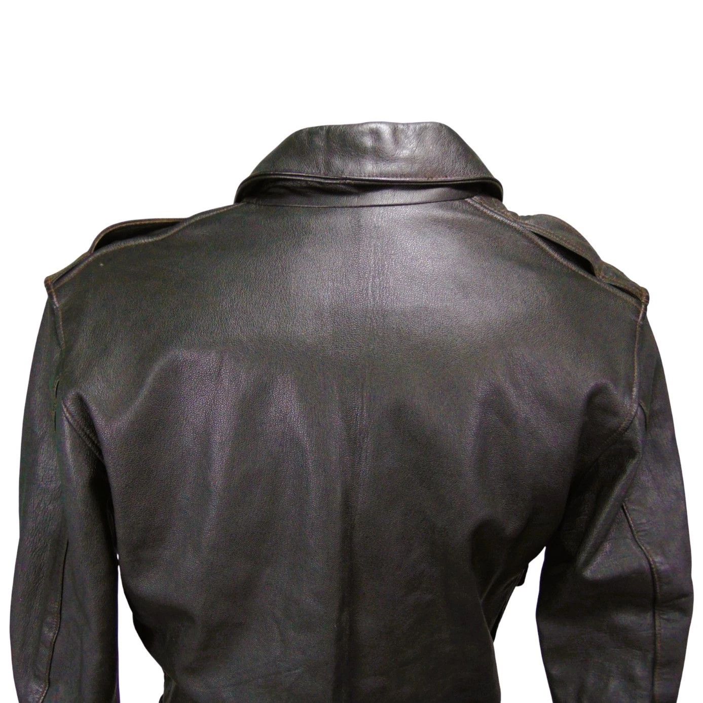 Other Vintage A-2 Goatskin Flight Jacket Brown USA 40 Size US M / EU 48-50 / 2 - 9 Thumbnail