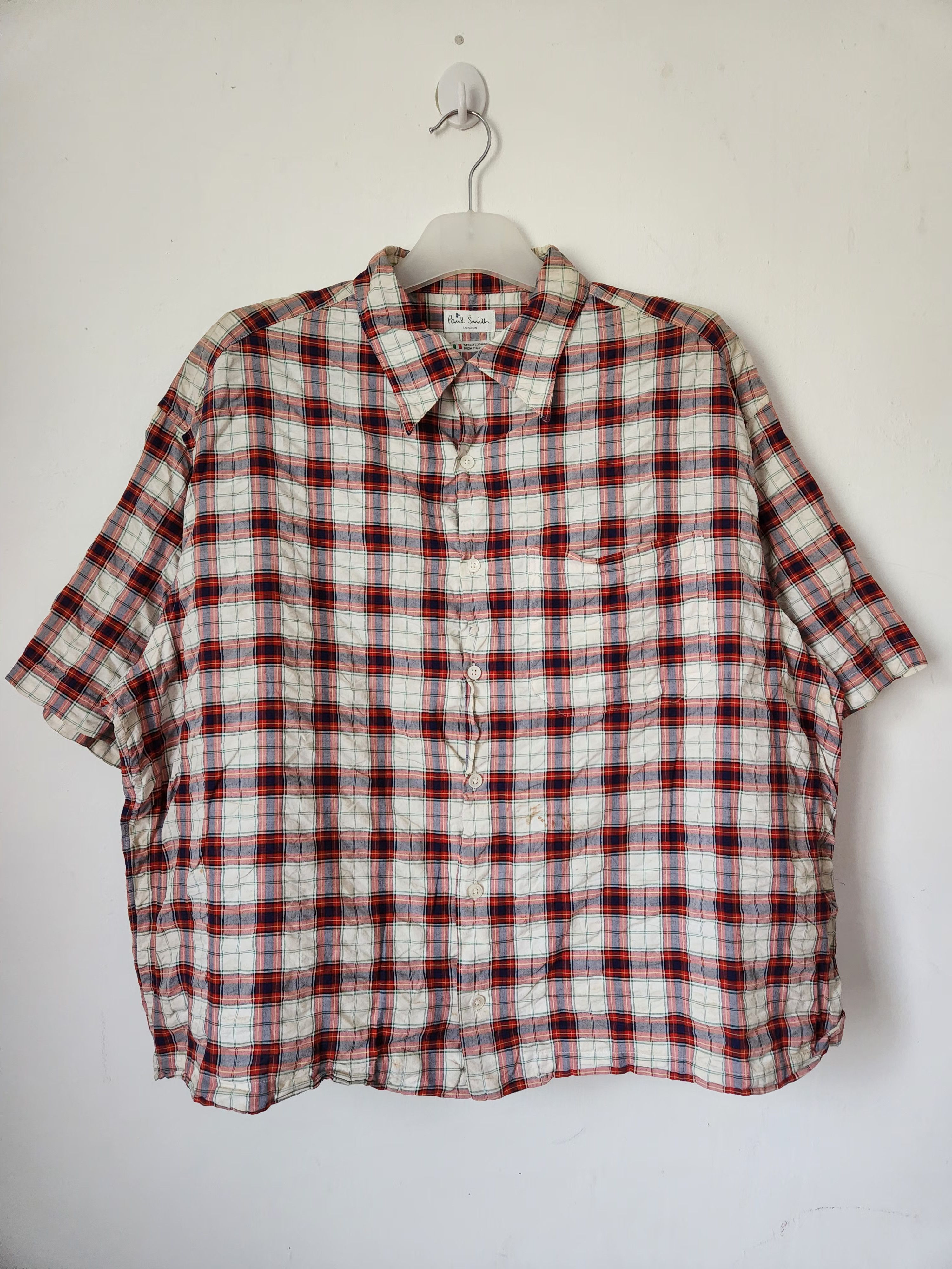 Paul Smith Paul Smith London Checkered Button Up Shirt Size US L / EU 52-54 / 3 - 1 Thumbnail