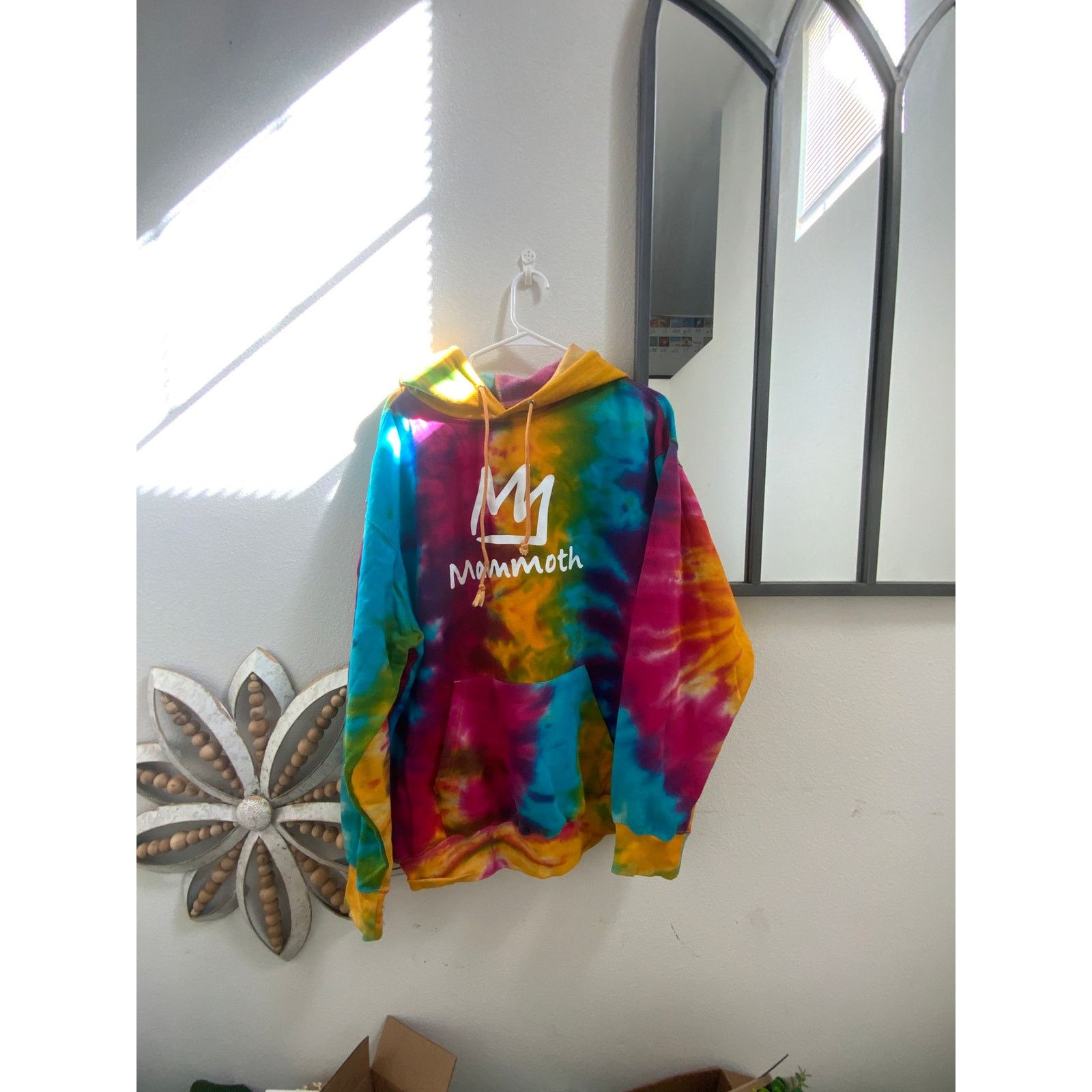 Other Mammoth Mountain crown rainbow tie dye long sleeve hoodie Size US L / EU 52-54 / 3 - 1 Thumbnail
