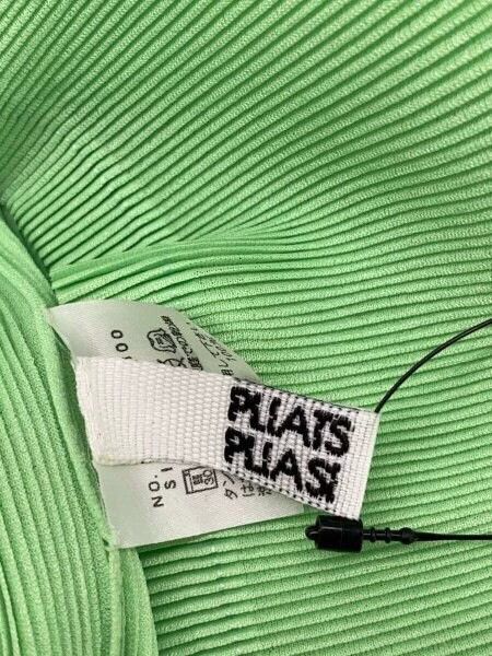 Issey Miyake issey miyake size:3 Retro green pleated top 2505-Nextarrow Size XXS / US 00 / IT 34 - 3 Thumbnail