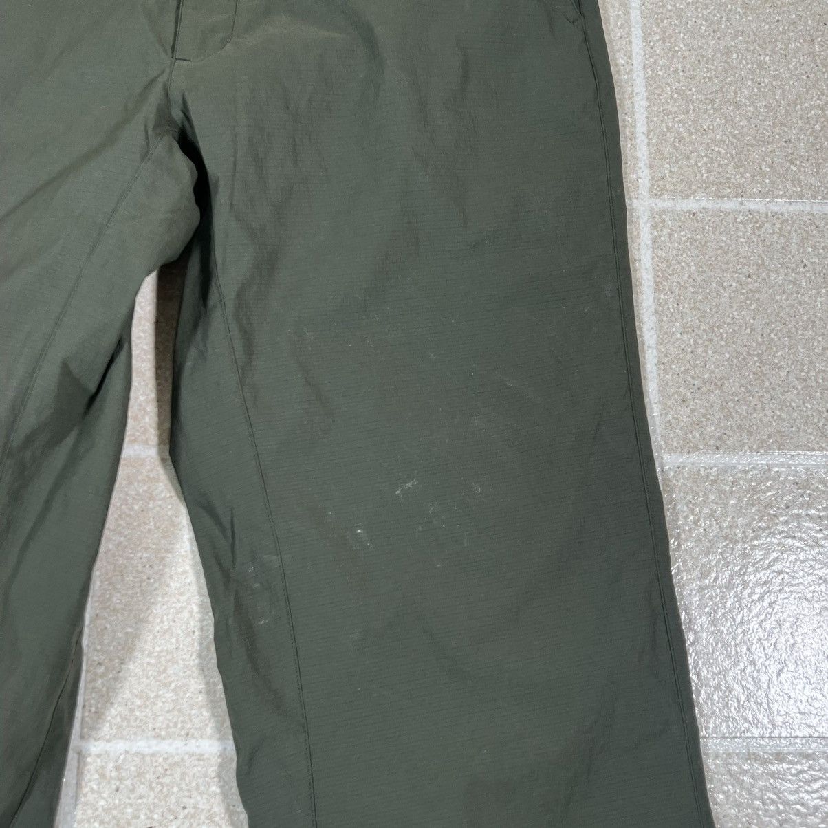 Montbell Montbell Pant M Green Nylon Windbreaker Gorpcore Hiking Size US 29 - 2 Thumbnail