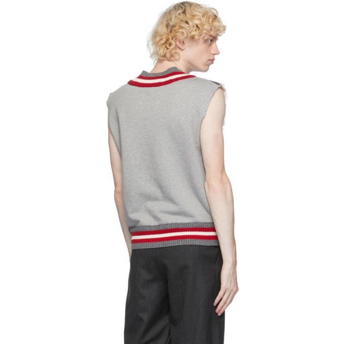 Maison Margiela o1y1124 Sleeveless Overlay Vest In Multicolor Size US XS / EU 42 / 0 - 3 Thumbnail