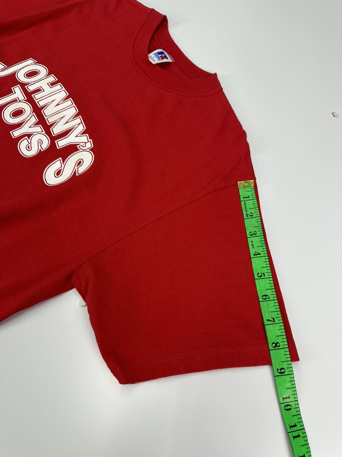 Russell Athletic Rare Russell Jonhnys Vintage Toys Made in Usa Tshirt A605 Size US L / EU 52-54 / 3 - 6 Thumbnail