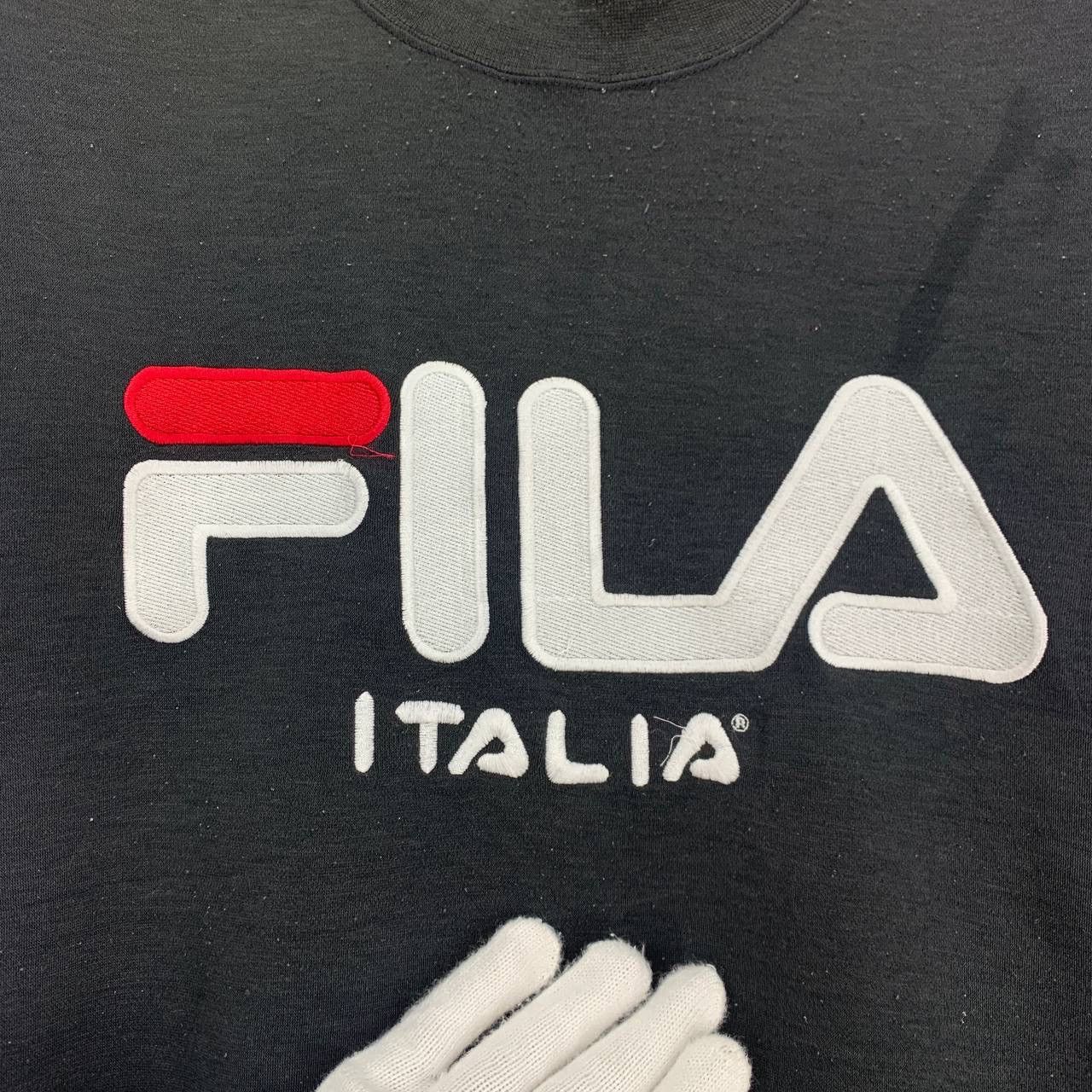 Fila FILA ITALIA Big Logo T Shirt #2366-03 Size US M / EU 48-50 / 2 - 2 Thumbnail