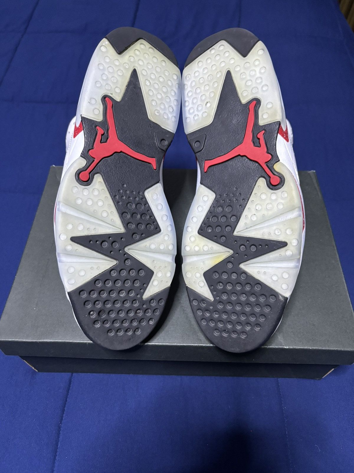 Jordan Brand Jordan 6 Retro Red Oreo 2022 Size 10 Size US 10 / EU 43 - 5 Thumbnail